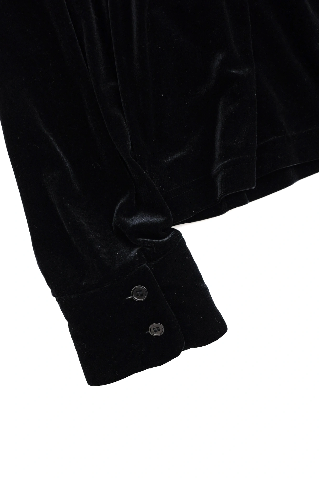 NOIR KEI NINOMIYA Blouse Noir vintage, passéist — photo 11