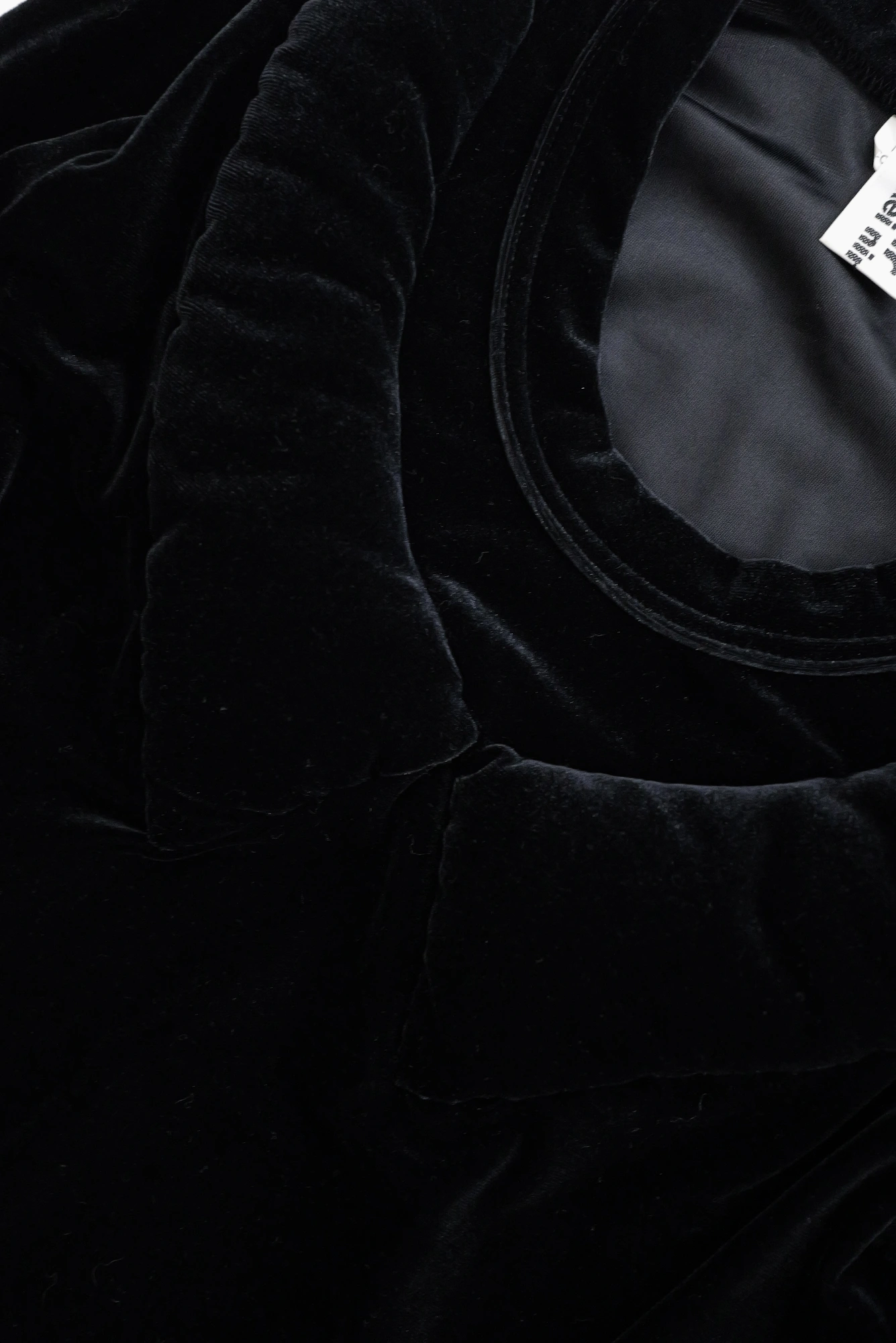 NOIR KEI NINOMIYA Blouse Noir vintage, passéist — photo 4