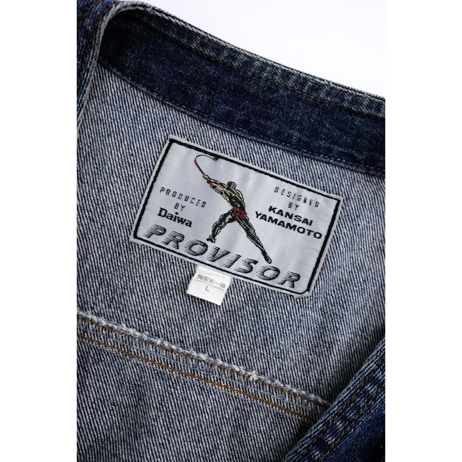 KANSAI YAMAMOTO Veste Marine vintage, passéist — photo 8