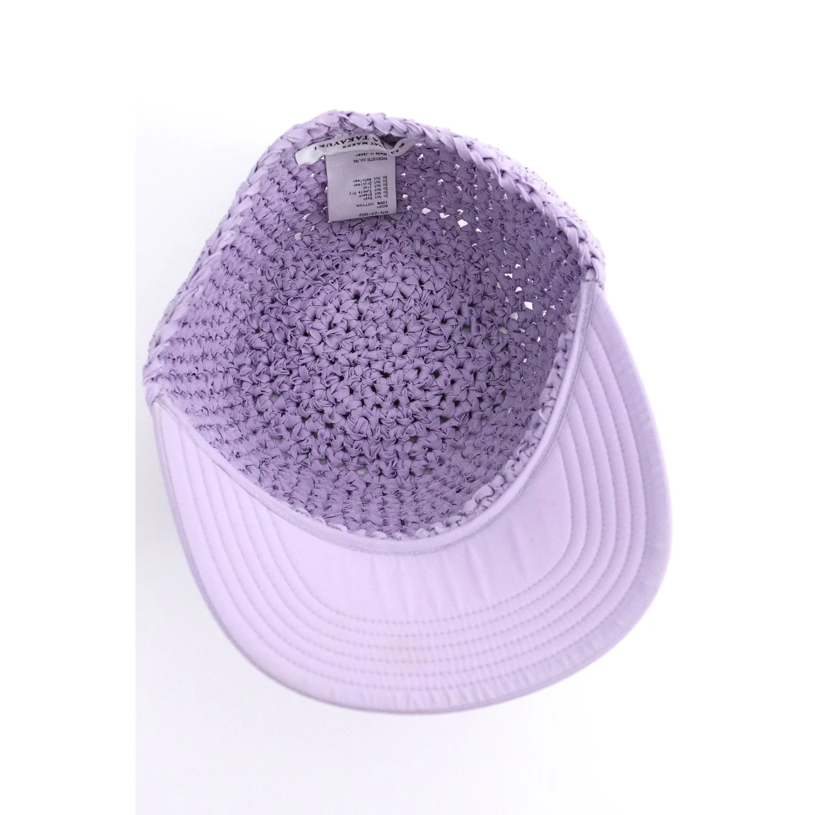 KIJIMA TAKAYUKI Chapeau / bonnet Violet vintage, passéist — photo 8