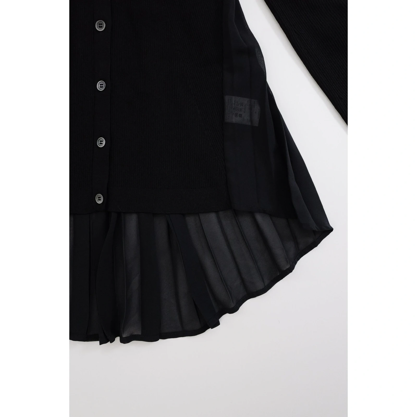 MAISON MIHARA YASUHIRO Cardigan Noir vintage, passéist — photo 8