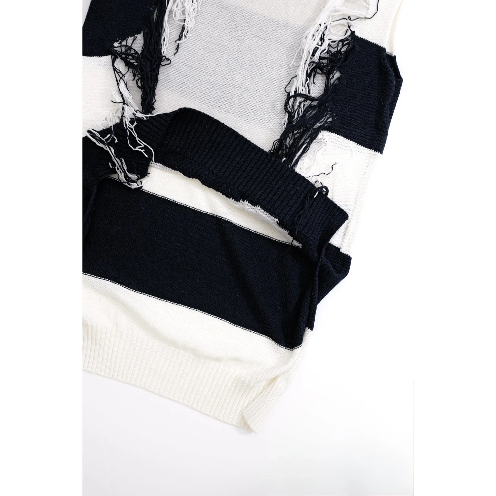 MAISON MIHARA YASUHIRO Gilet long Marine vintage, passéist — photo 9