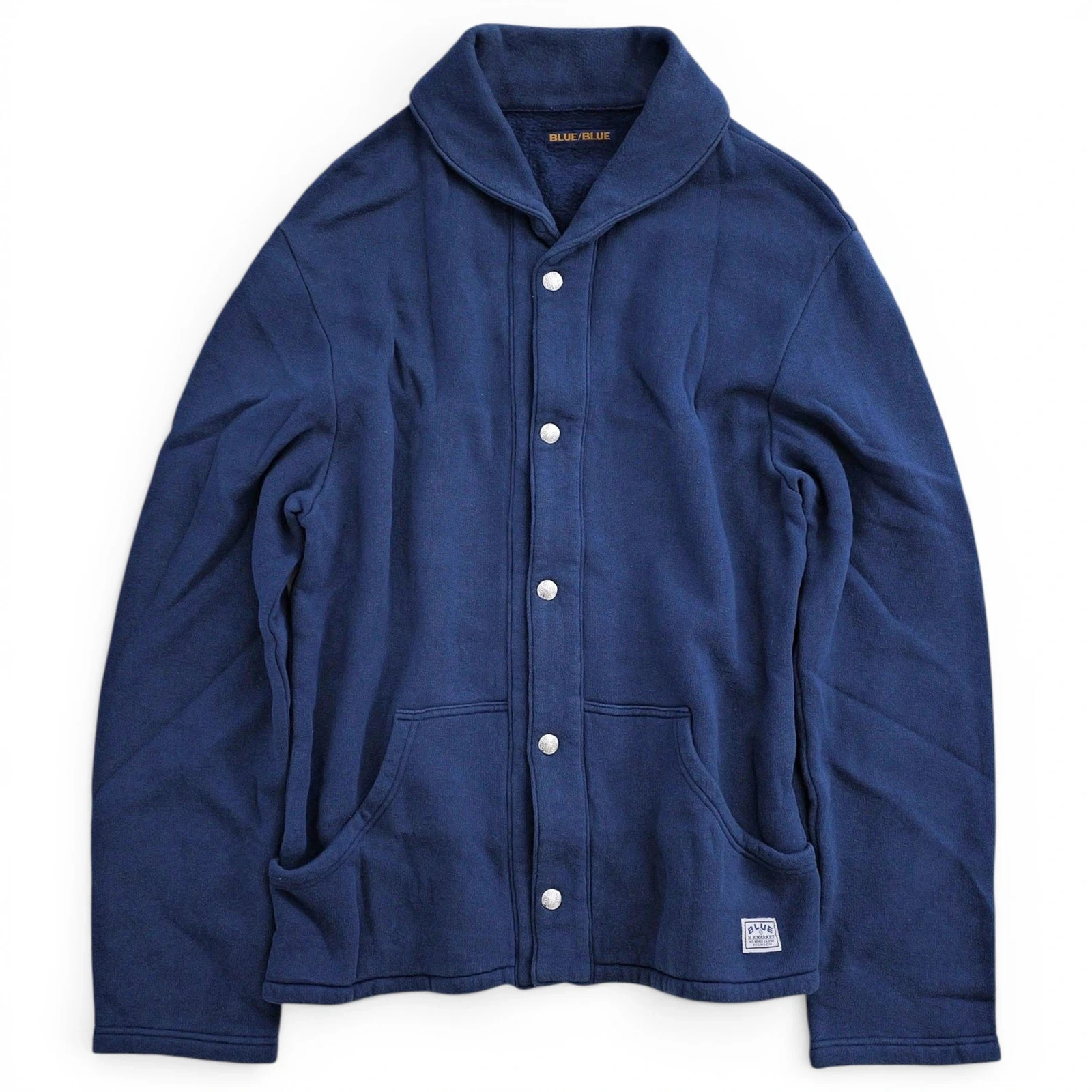 BLUE BLUE JAPAN Gilet Marine vintage, passéist — photo 1