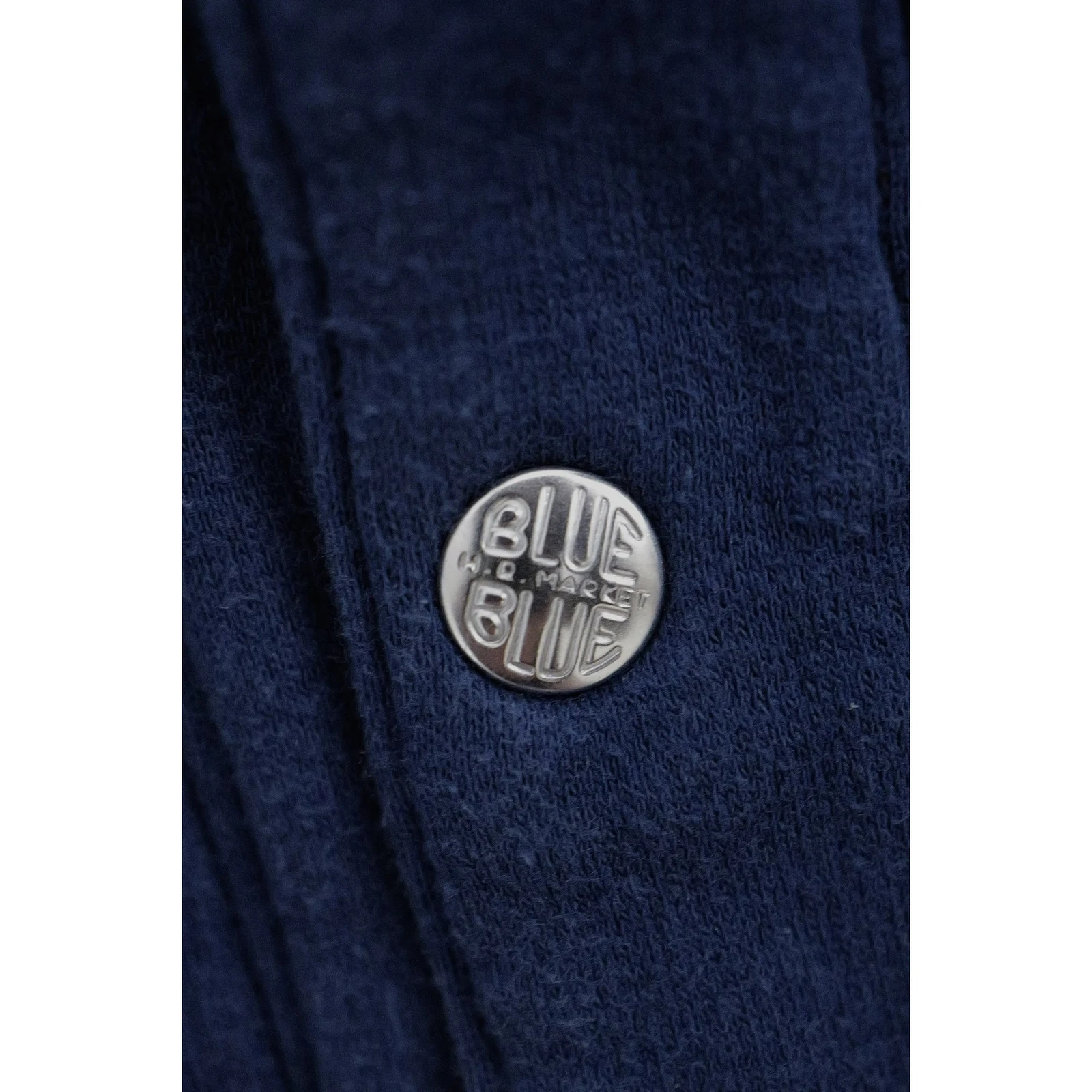 BLUE BLUE JAPAN Gilet Marine vintage, passéist — photo 6