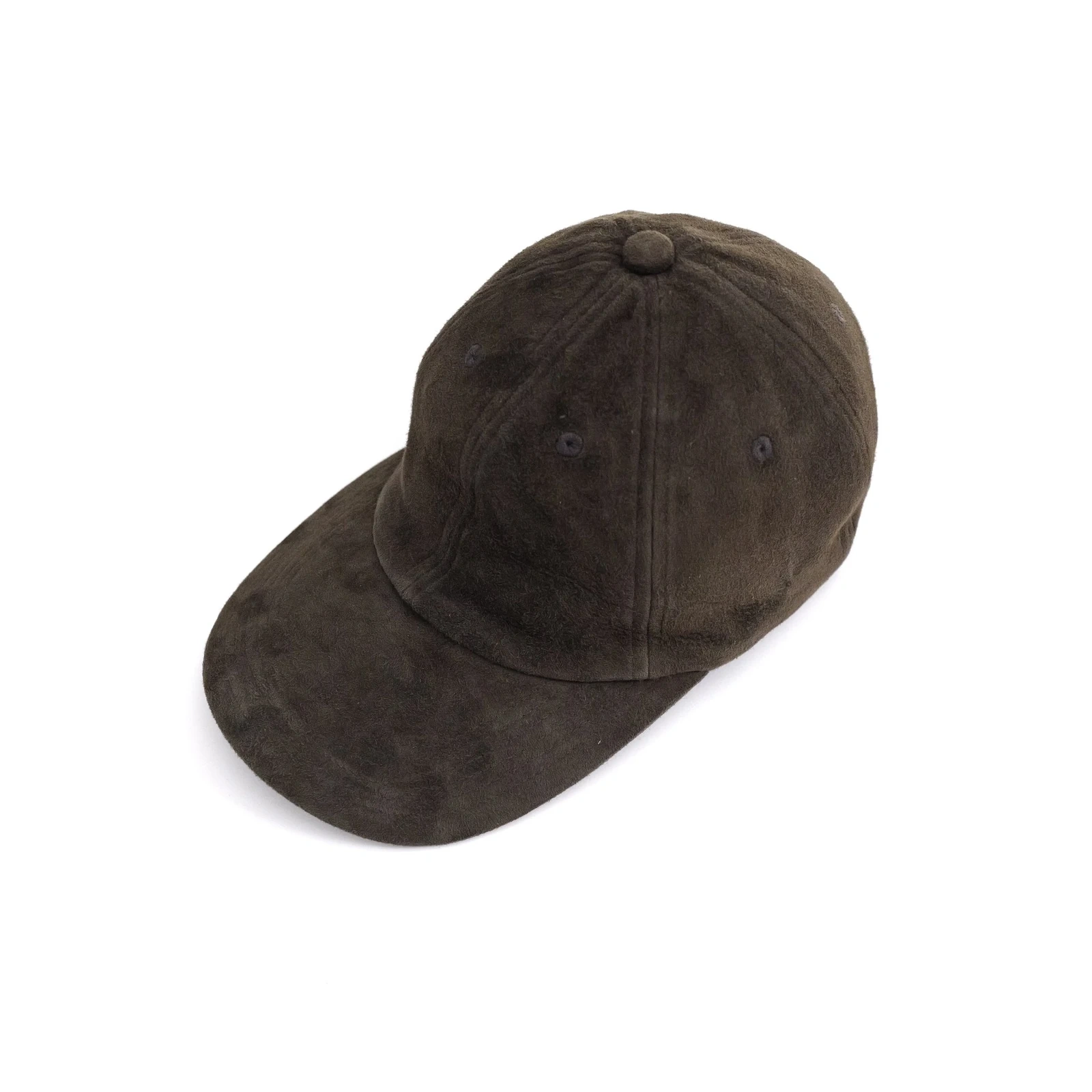 KIJIMA TAKAYUKI Chapeau / bonnet en cuir Marron vintage, passéist — photo 3