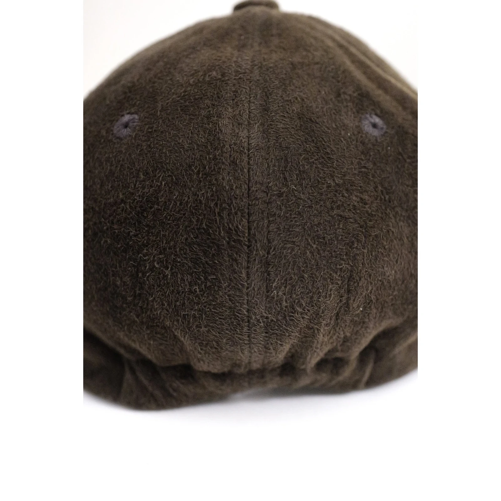 KIJIMA TAKAYUKI Chapeau / bonnet en cuir Marron vintage, passéist — photo 10