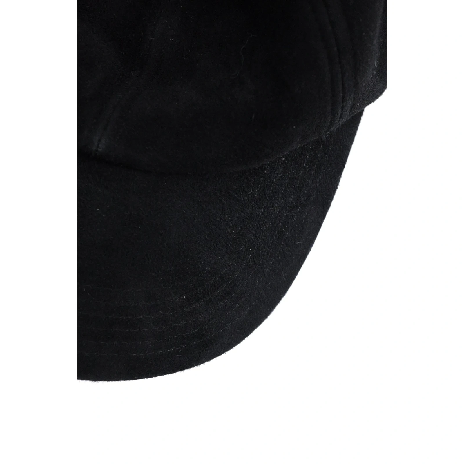 KIJIMA TAKAYUKI Chapeau / bonnet en cuir Noir vintage, passéist — photo 12