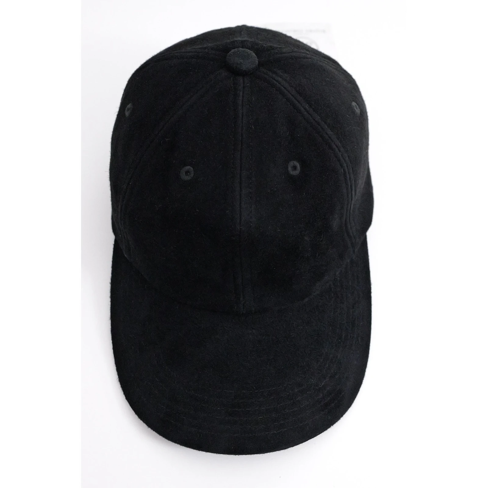 KIJIMA TAKAYUKI Chapeau / bonnet en cuir Noir vintage, passéist — photo 3