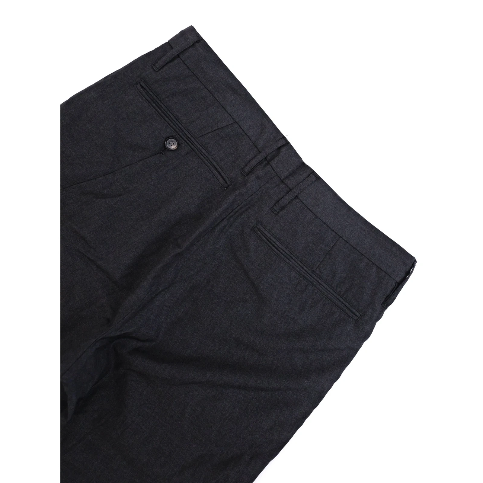 MAISON MIHARA YASUHIRO Short en laine Noir vintage, passéist — photo 12