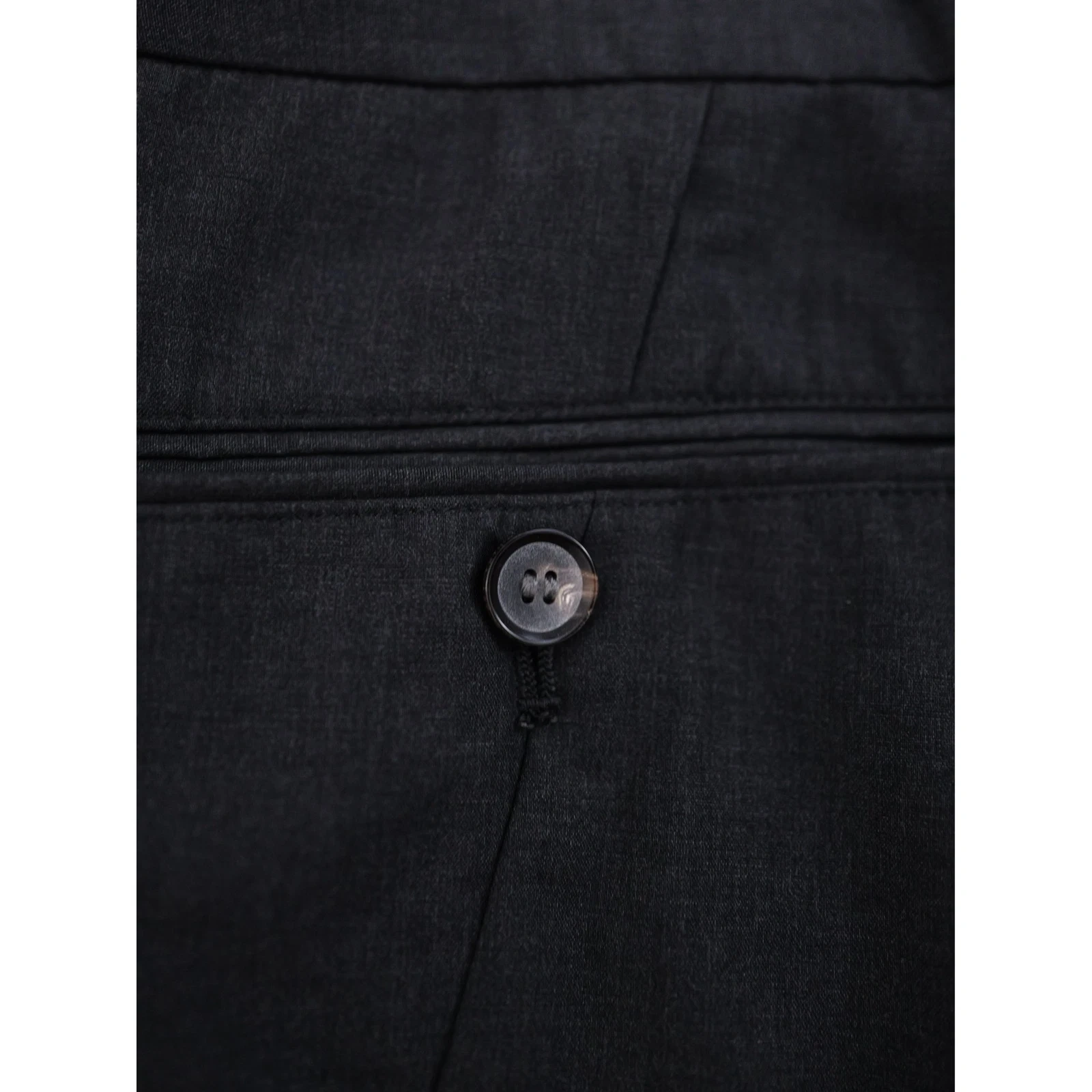 MAISON MIHARA YASUHIRO Short en laine Noir vintage, passéist — photo 15