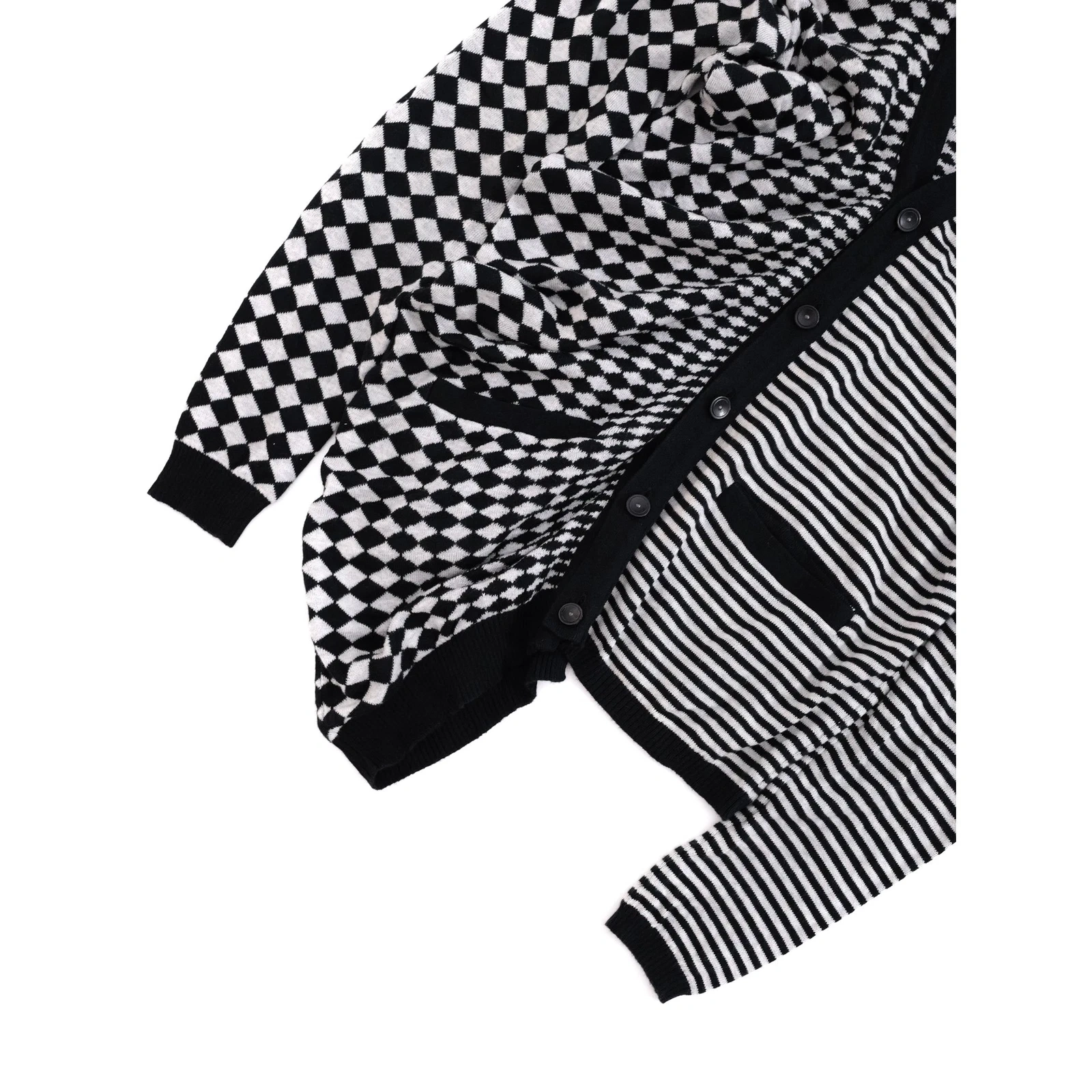 MAISON MIHARA YASUHIRO Cardigan Noir vintage, passéist — photo 3