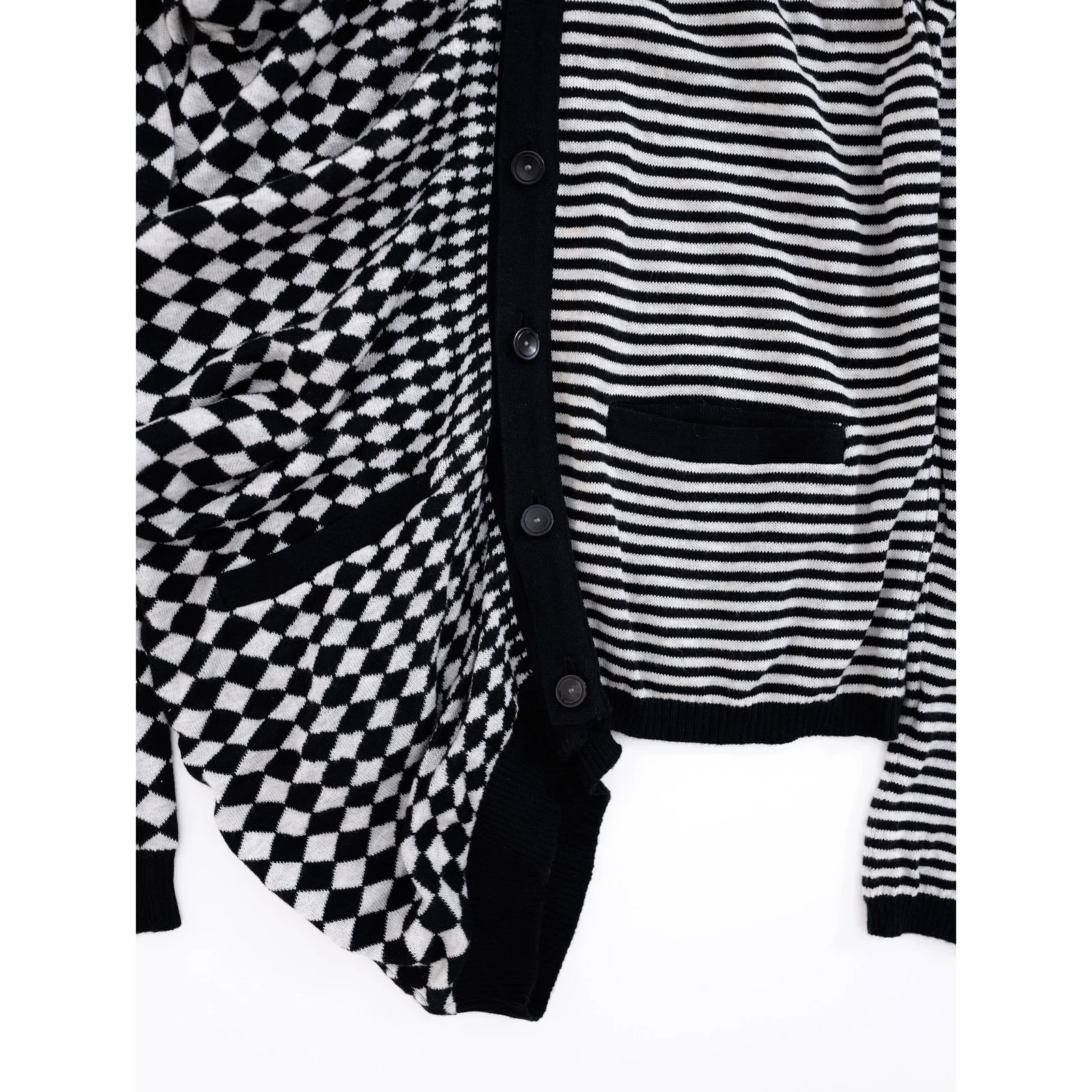 MAISON MIHARA YASUHIRO Cardigan Noir vintage, passéist — photo 4