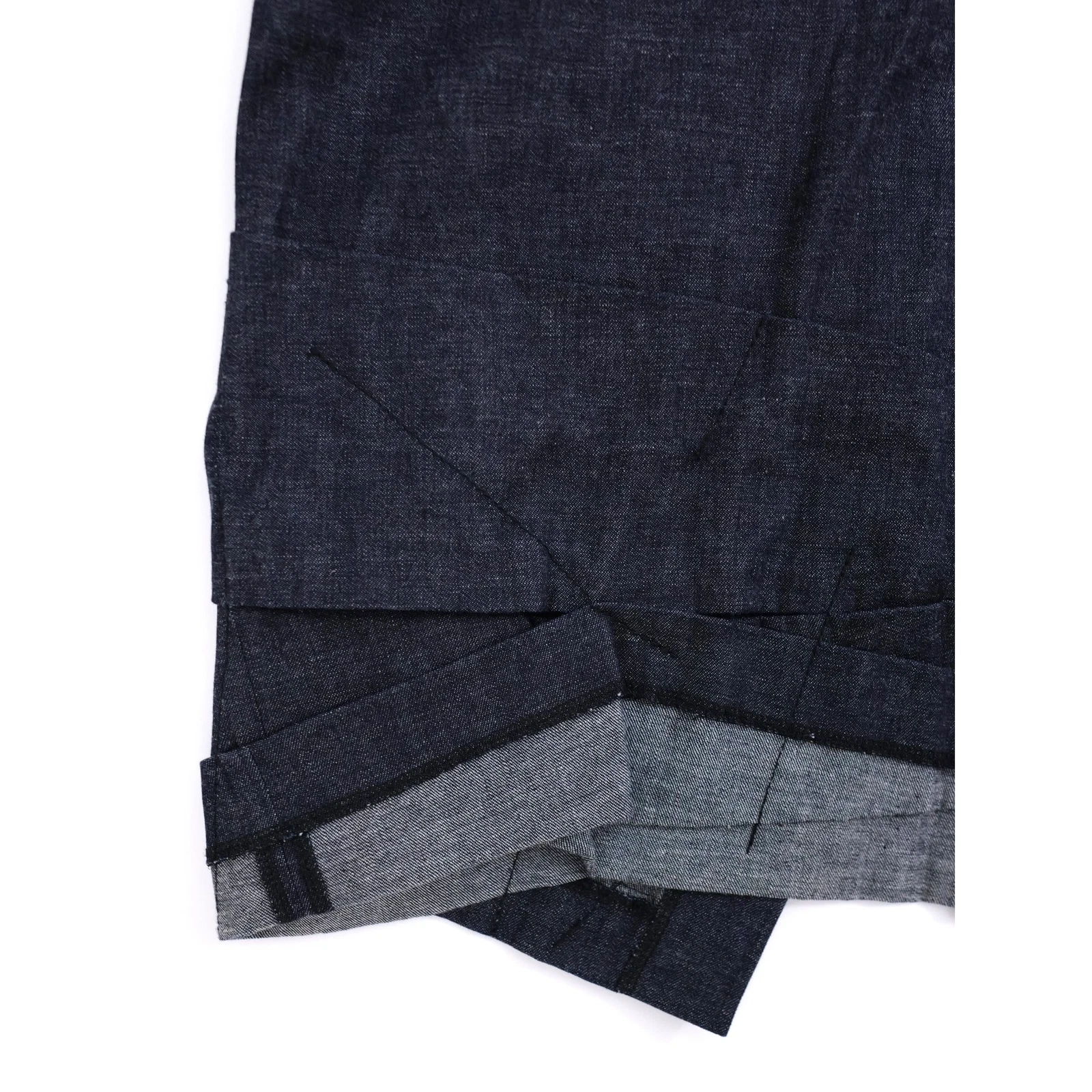 COMME DES GARÇONS Robe mi-longue Marine vintage, passéist — photo 6