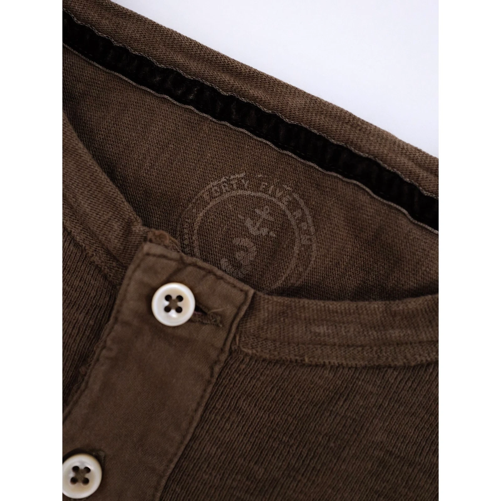 45RPM T-shirt Marron vintage, passéist — photo 4