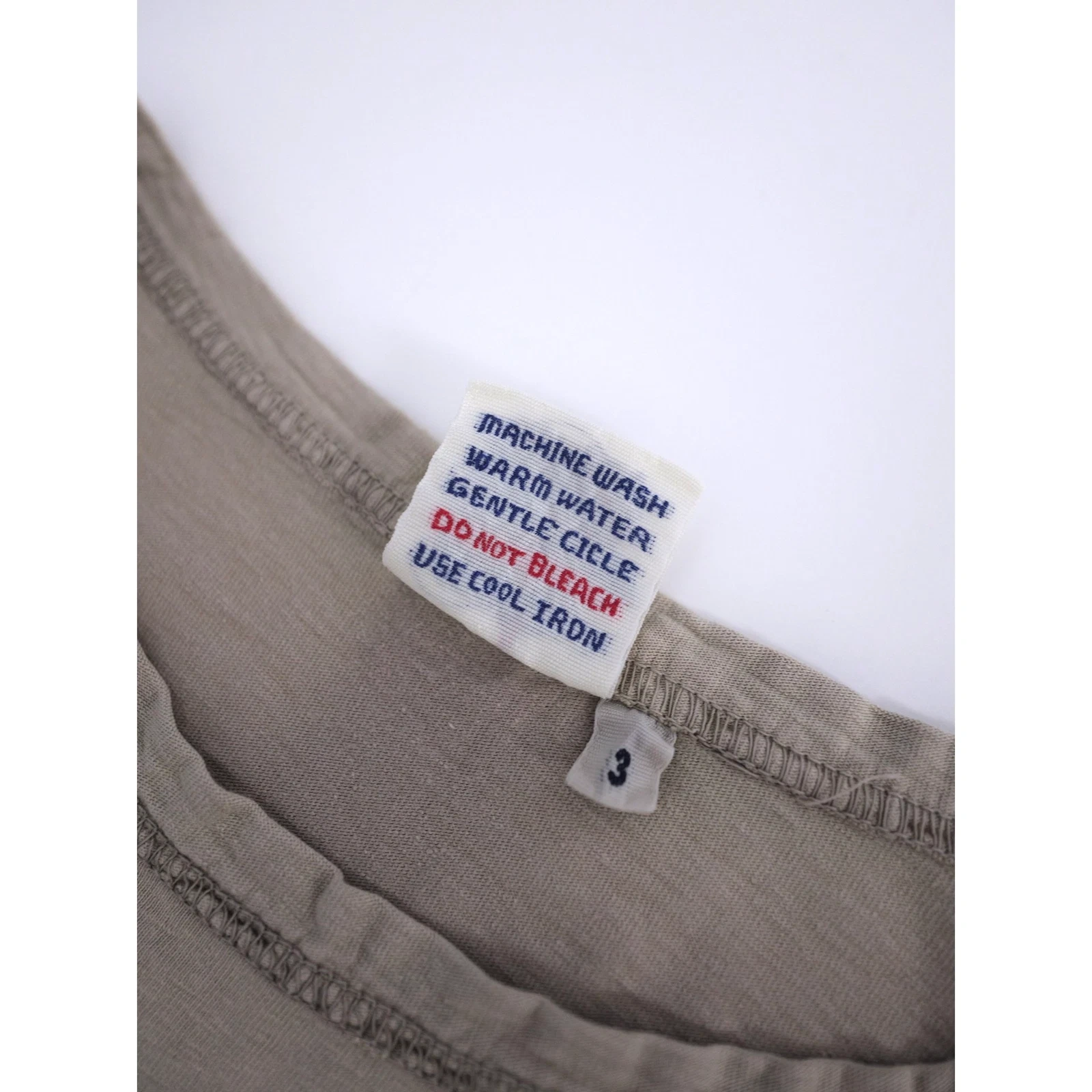 45RPM T-shirt Marron vintage, passéist — photo 4