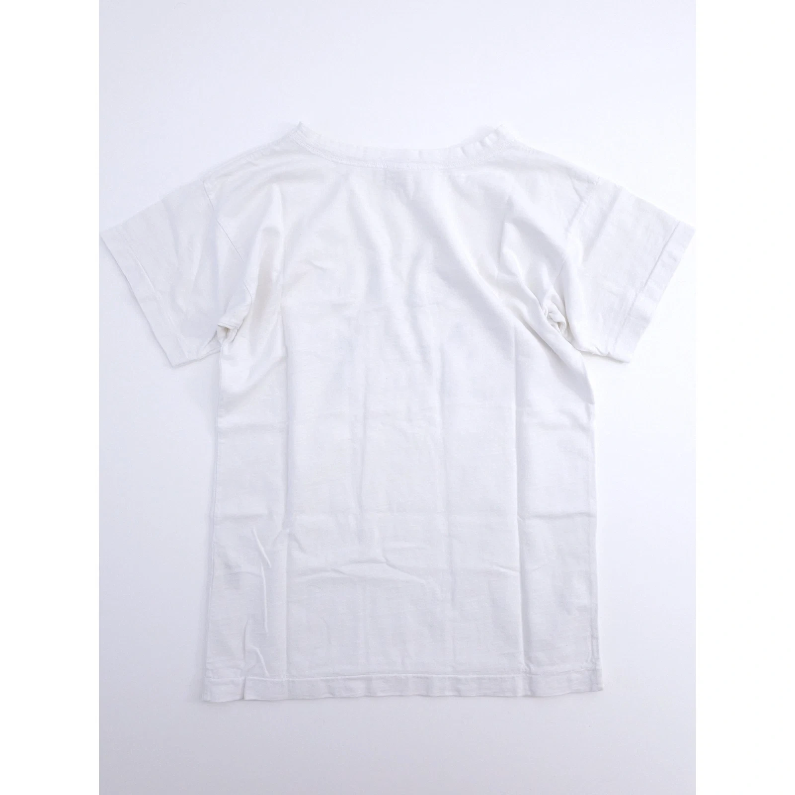 45RPM T-shirt Blanc vintage, passéist — photo 12