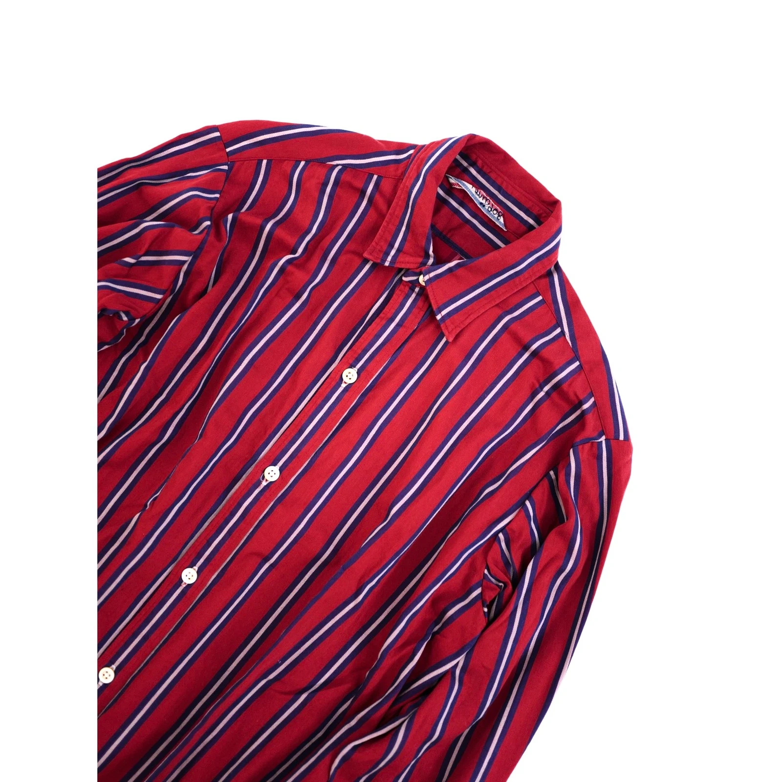 45RPM Robe mi-longue Rouge vintage, passéist — photo 2