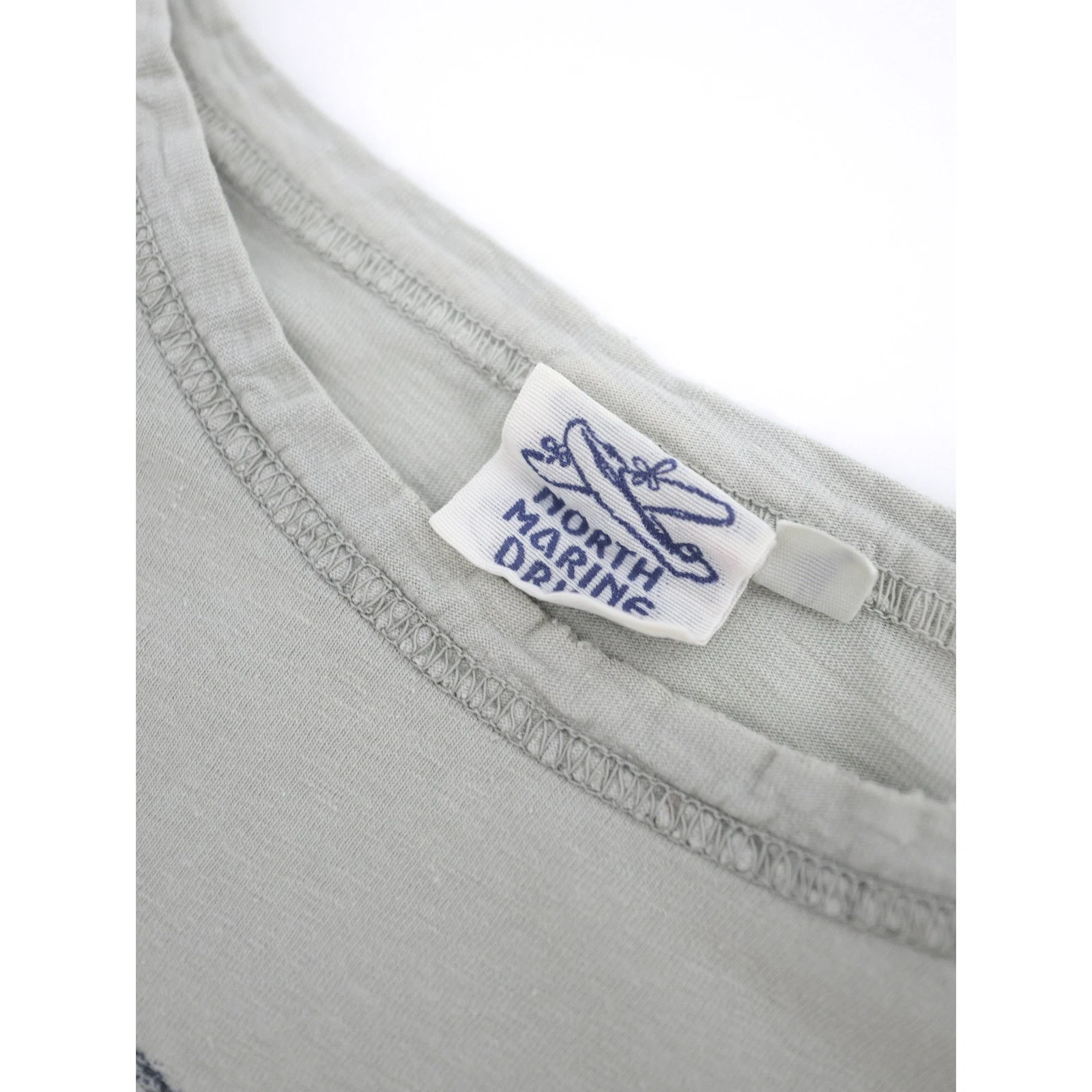45RPM T-shirt Gris vintage, passéist — photo 11