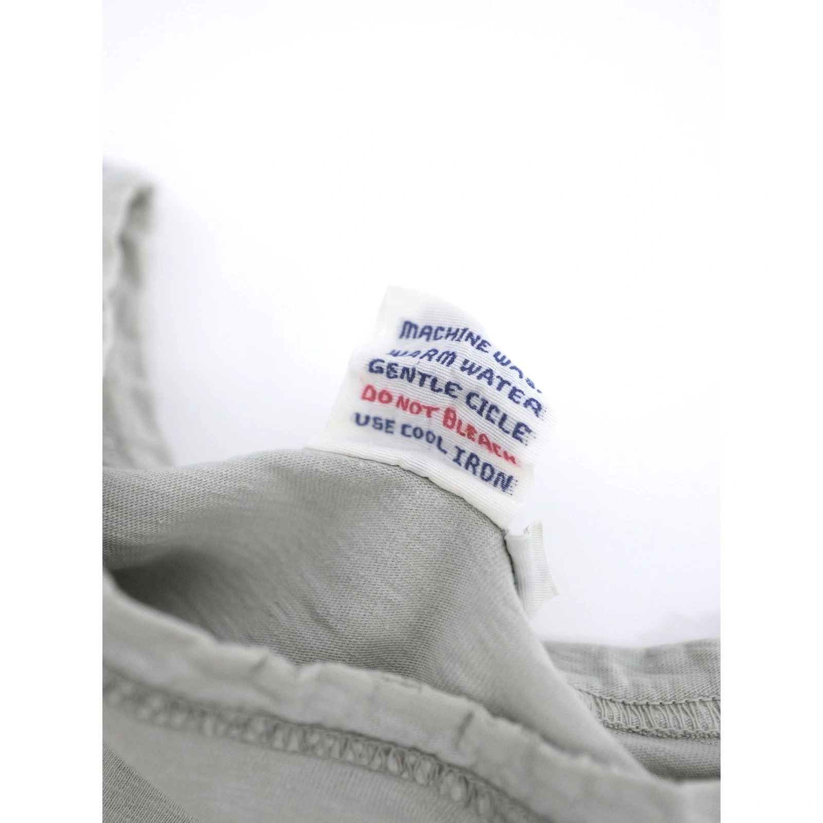 45RPM T-shirt Gris vintage, passéist — photo 12
