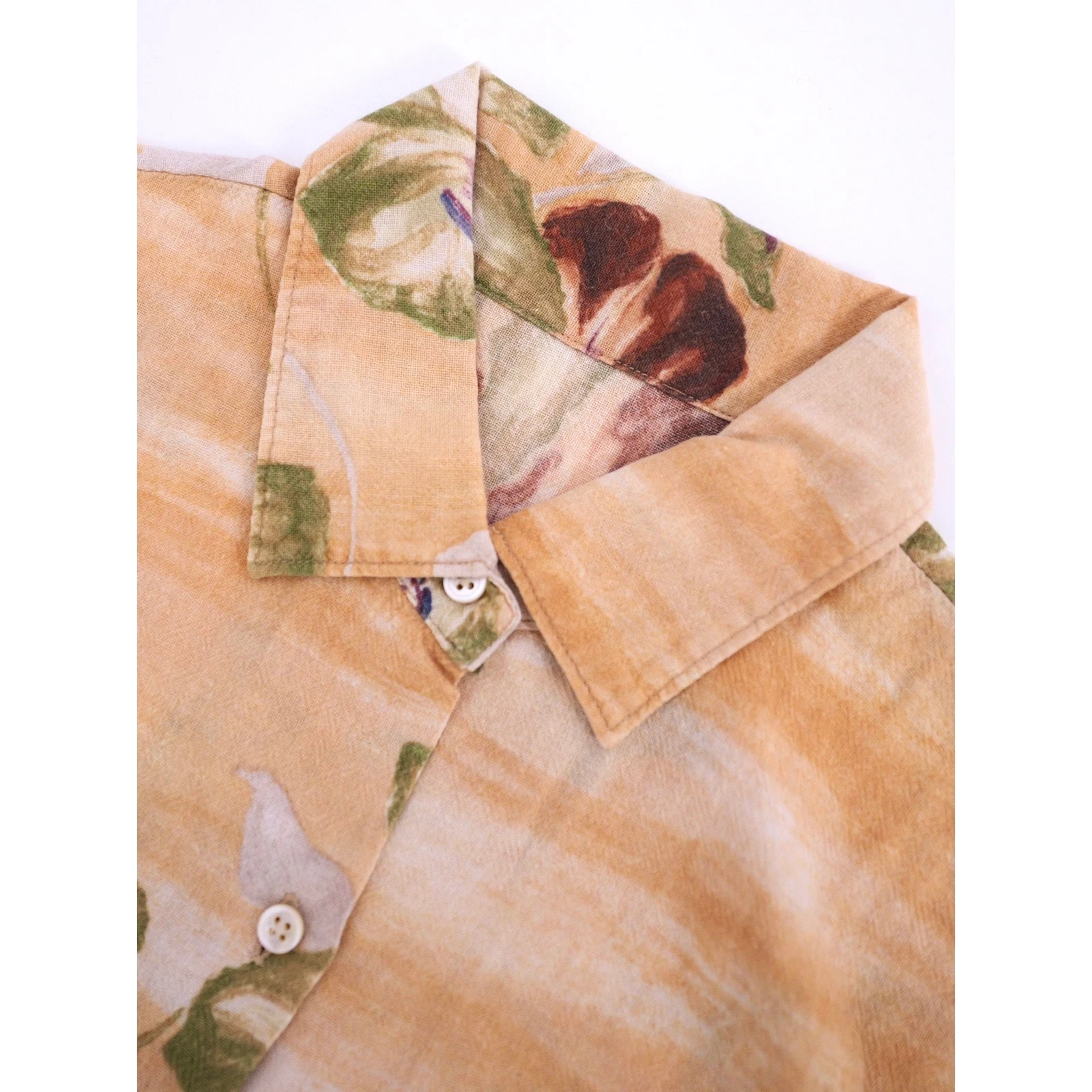 45RPM Chemise Orange vintage, passéist — photo 12