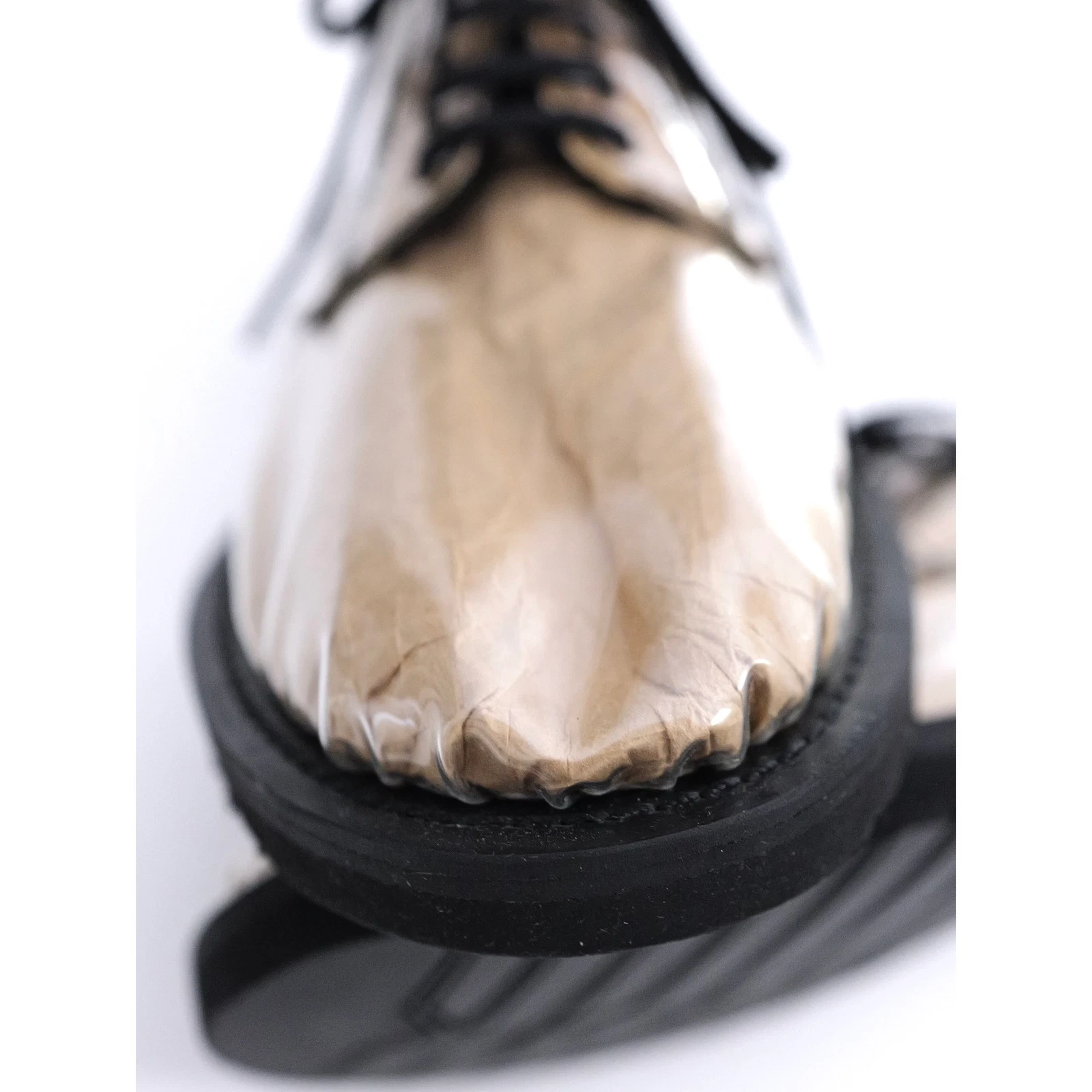 COMME DES GARÇONS Derbies Marron vintage, passéist — photo 14