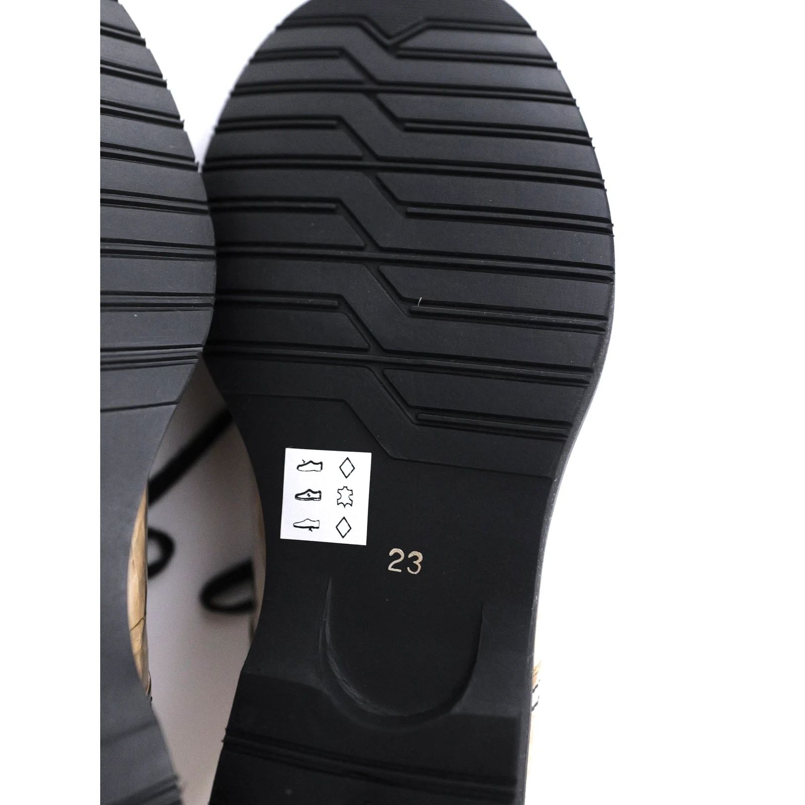 COMME DES GARÇONS Derbies Marron vintage, passéist — photo 9