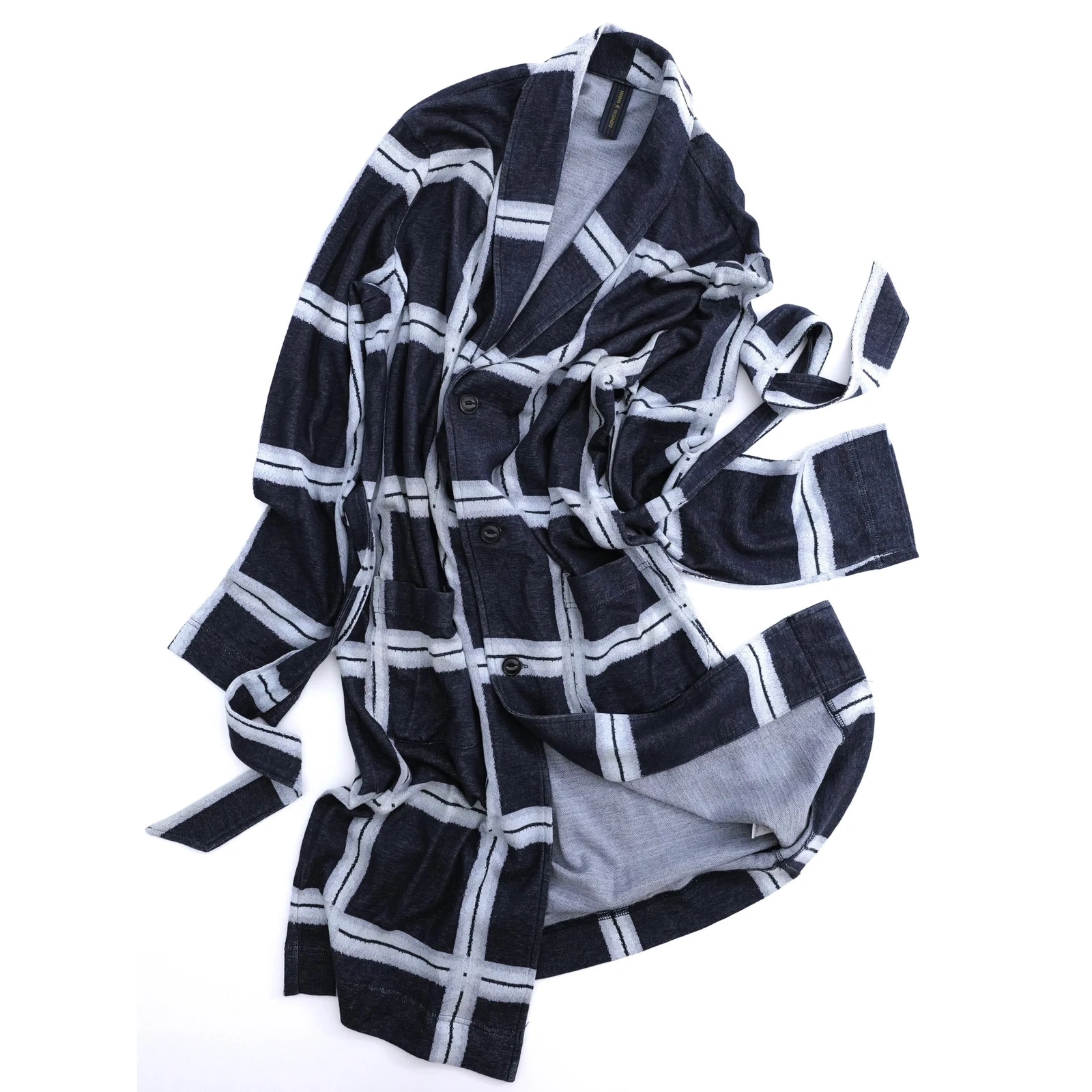 MAISON MIHARA YASUHIRO Gilet Marine vintage, passéist — photo 13