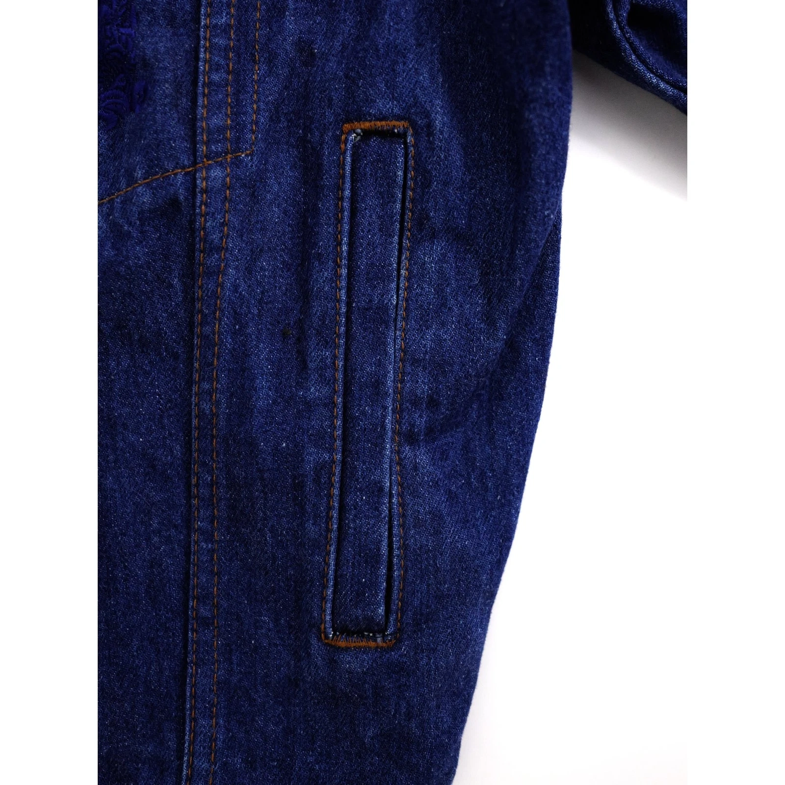 JUNKO KOSHINO Veste Marine vintage, passéist — photo 7