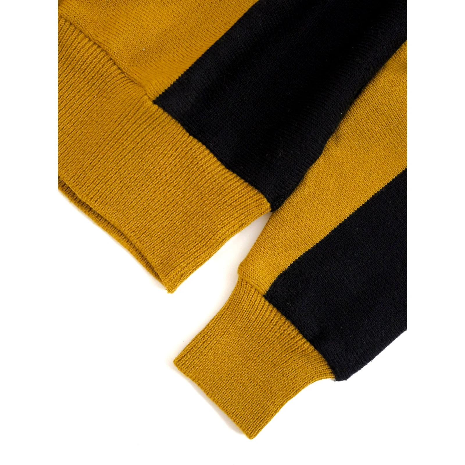 JUNKO KOSHINO Pull en laine Jaune vintage, passéist — photo 8