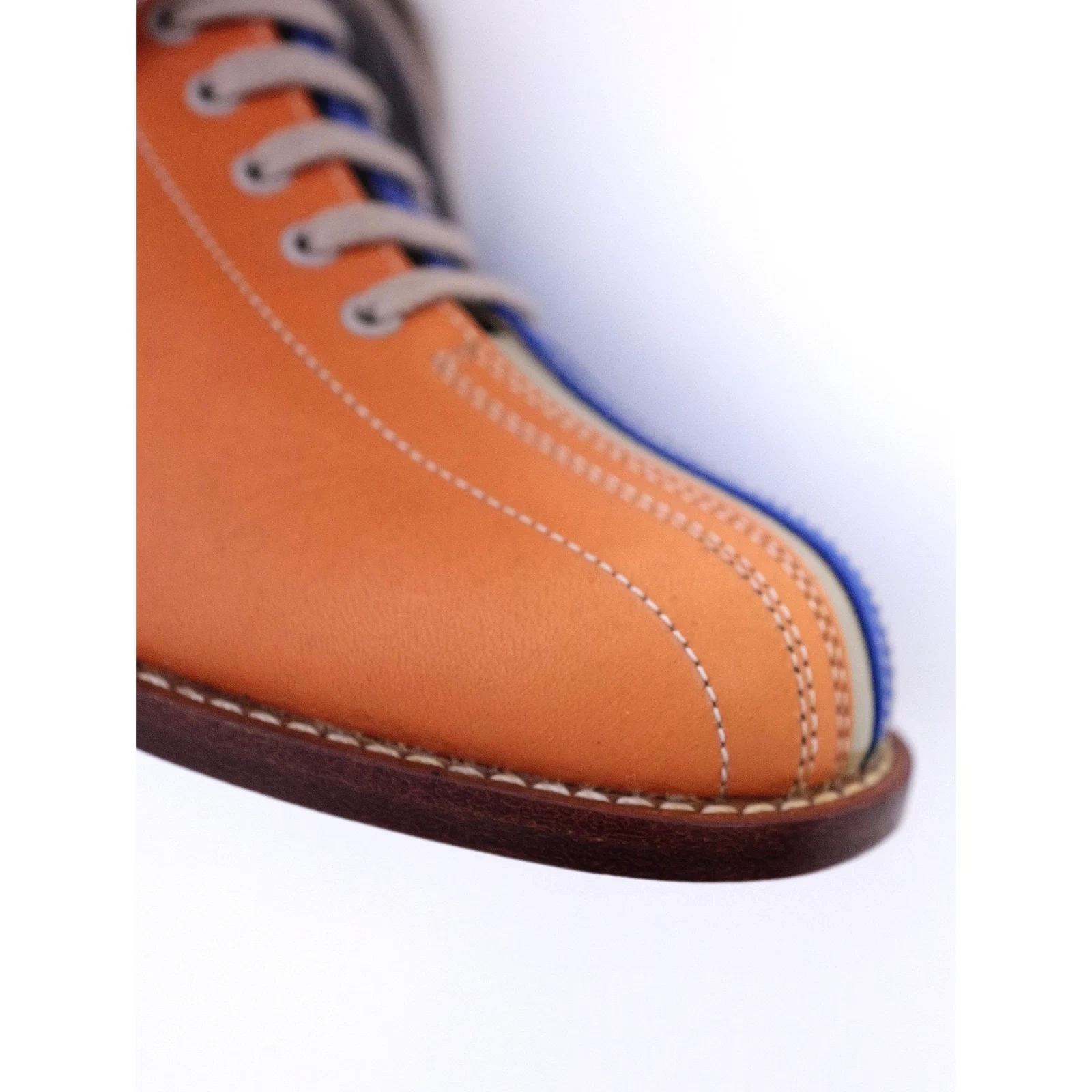 COMME DES GARÇONS Derbies en cuir Marine vintage, passéist — photo 6