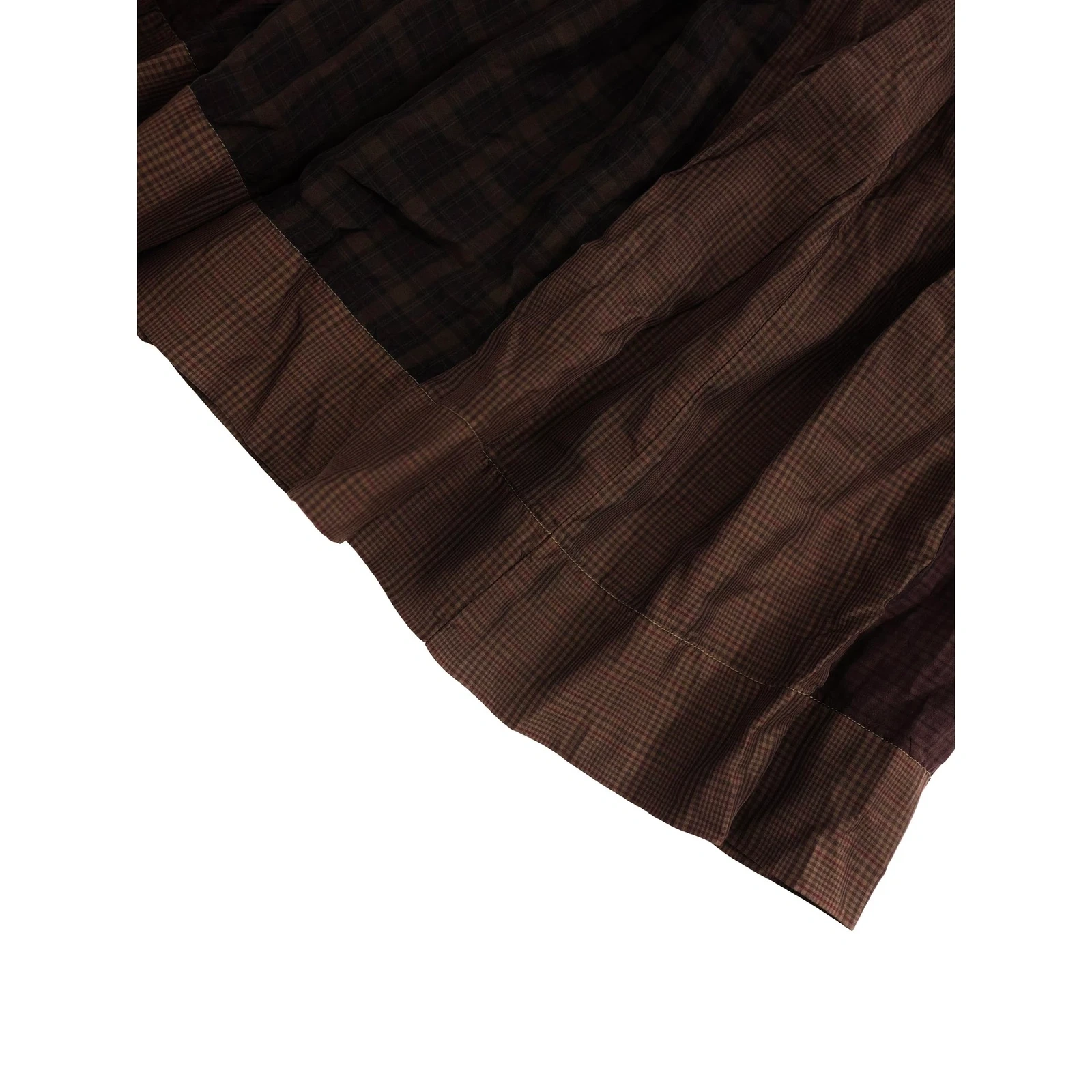 TSUMORI CHISATO Jupe mi-longue Marron vintage, passéist — photo 3