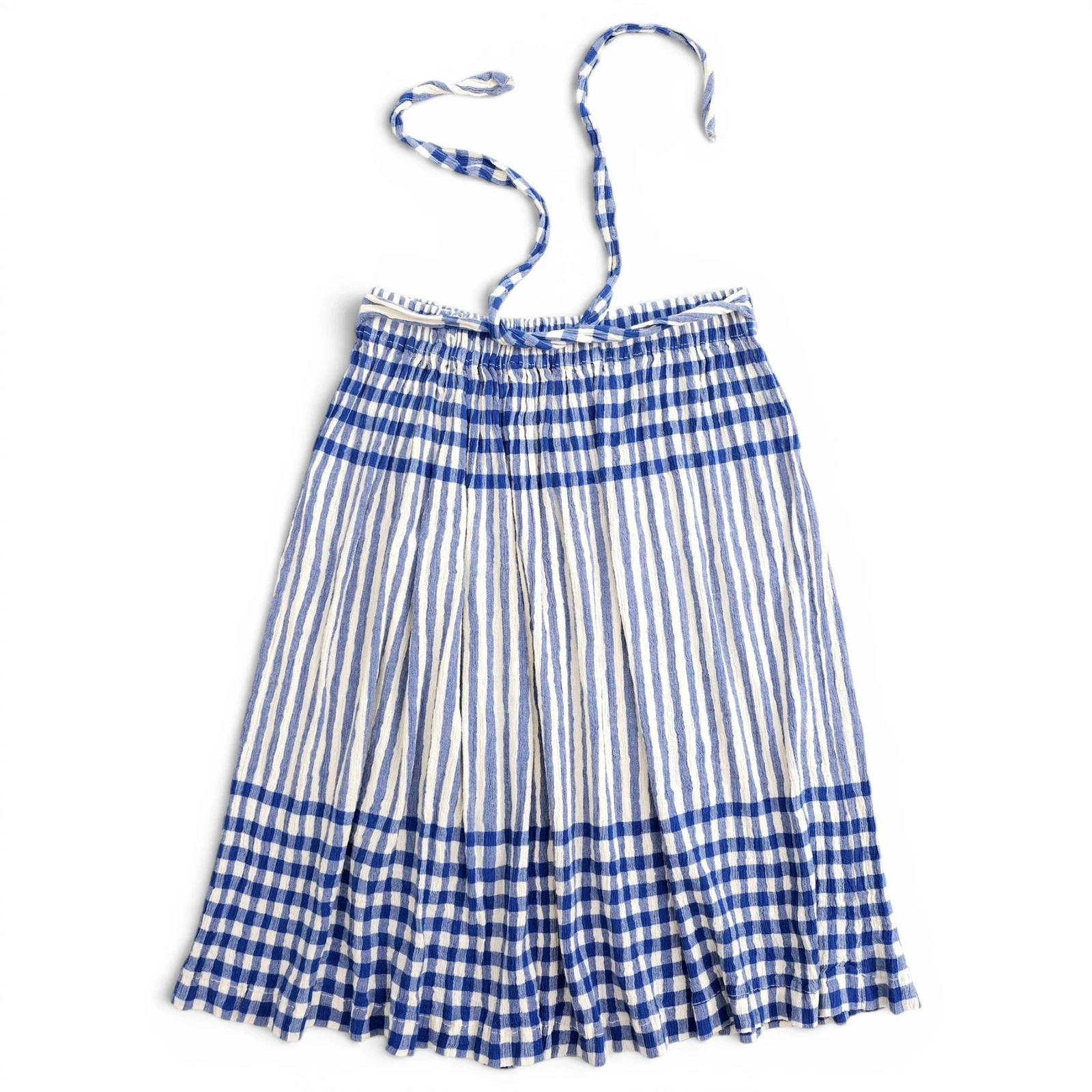 TSUMORI CHISATO Jupe mi-longue Marine vintage, passéist — photo 1