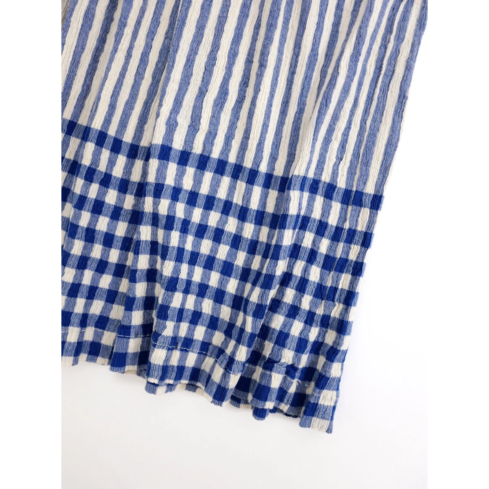 TSUMORI CHISATO Jupe mi-longue Marine vintage, passéist — photo 6