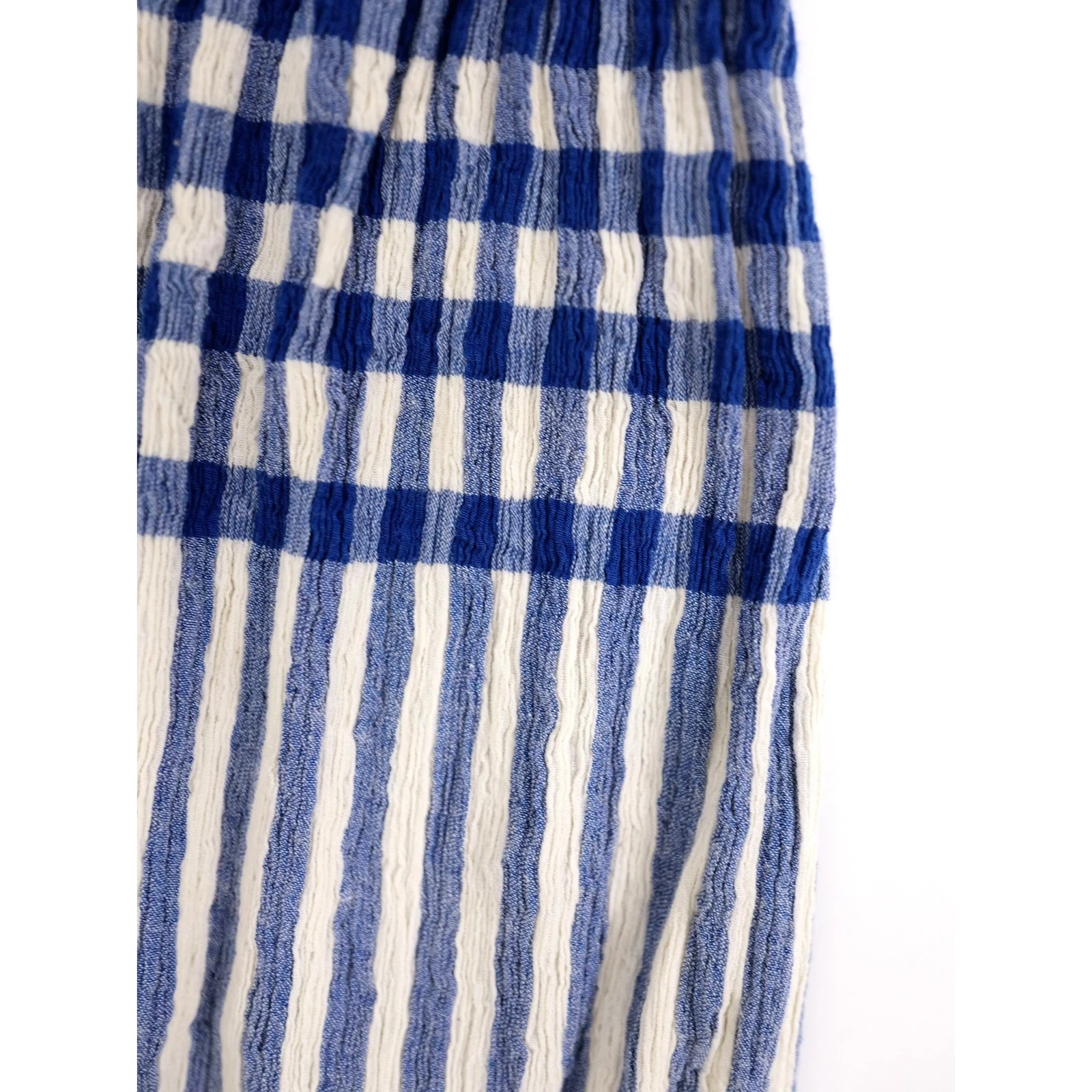 TSUMORI CHISATO Jupe mi-longue Marine vintage, passéist — photo 7