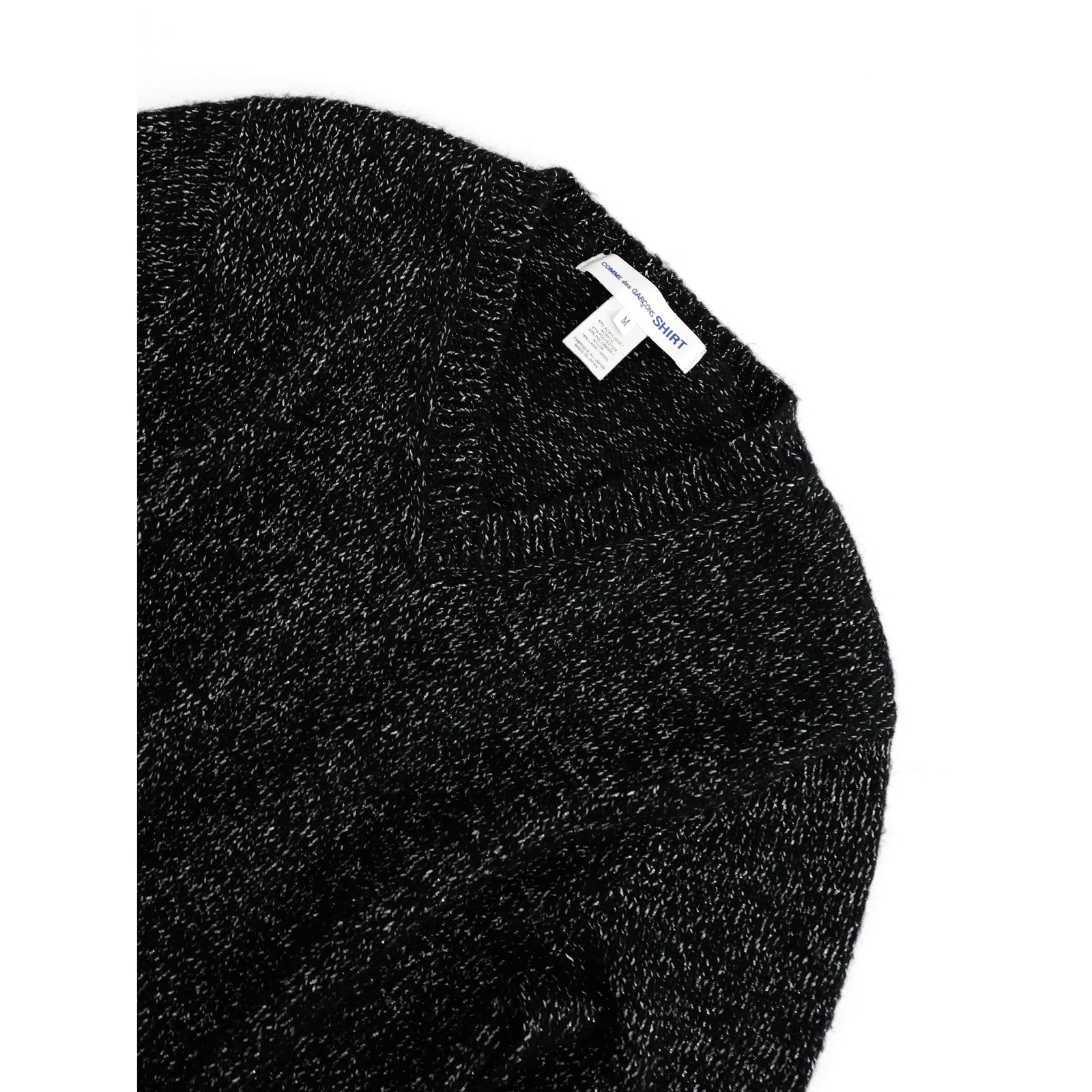 COMME DES GARÇONS Pull Argent vintage, passéist — photo 2