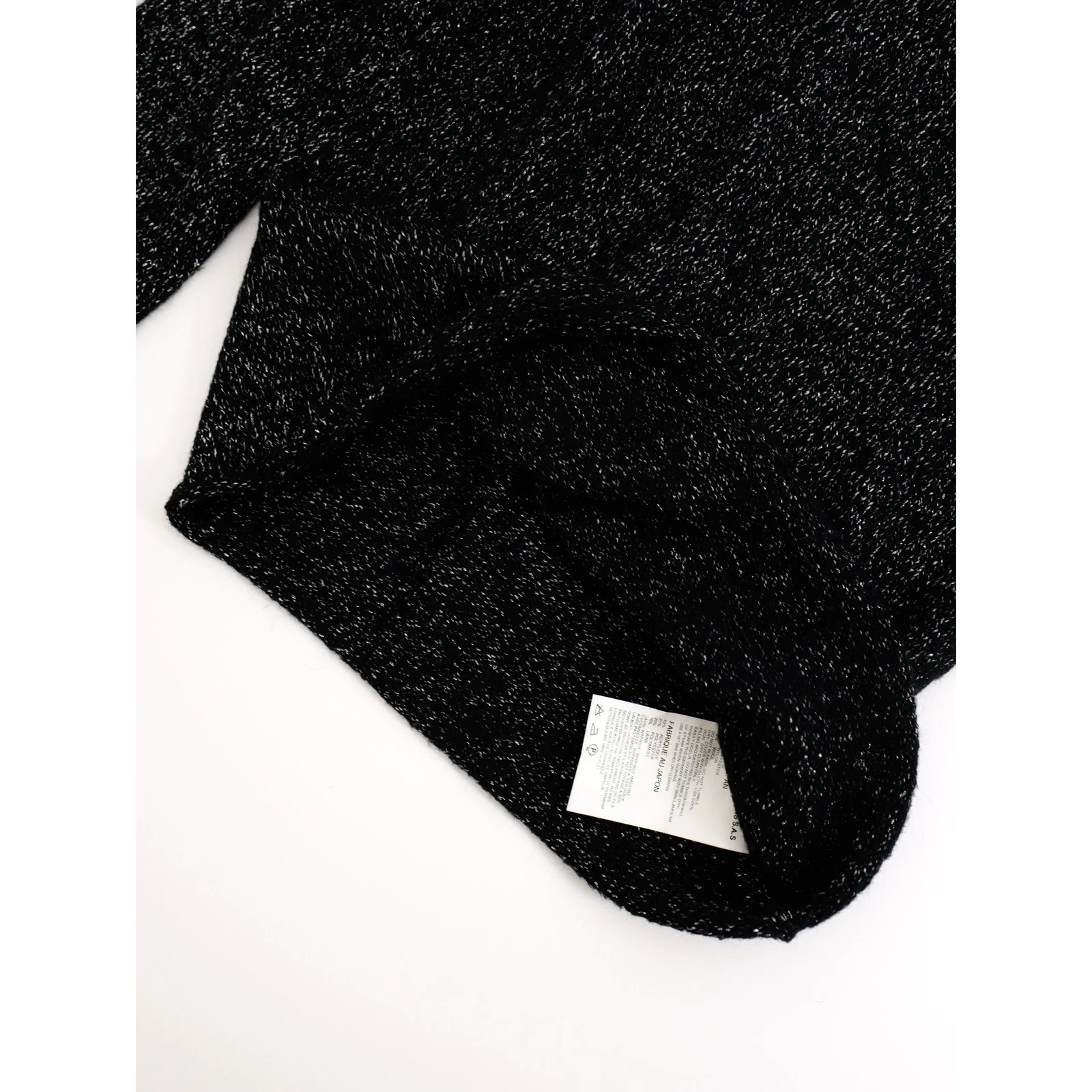 COMME DES GARÇONS Pull Argent vintage, passéist — photo 8