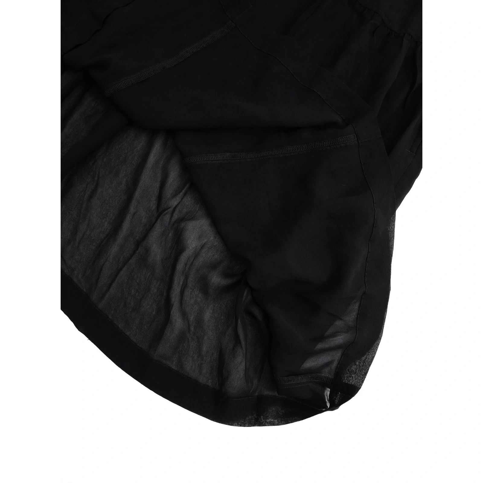 COMME DES GARÇONS Robe longue Noir vintage, passéist — photo 6