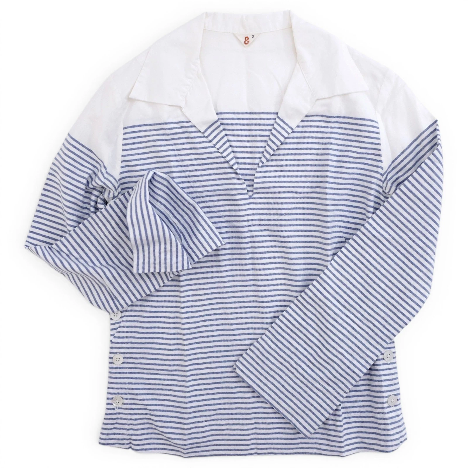45RPM Blouse Marine vintage, passéist — photo 1