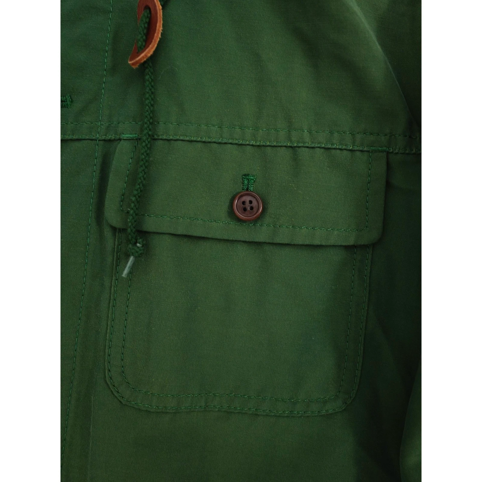 COMME DES GARÇONS Manteau Vert vintage, passéist — photo 3