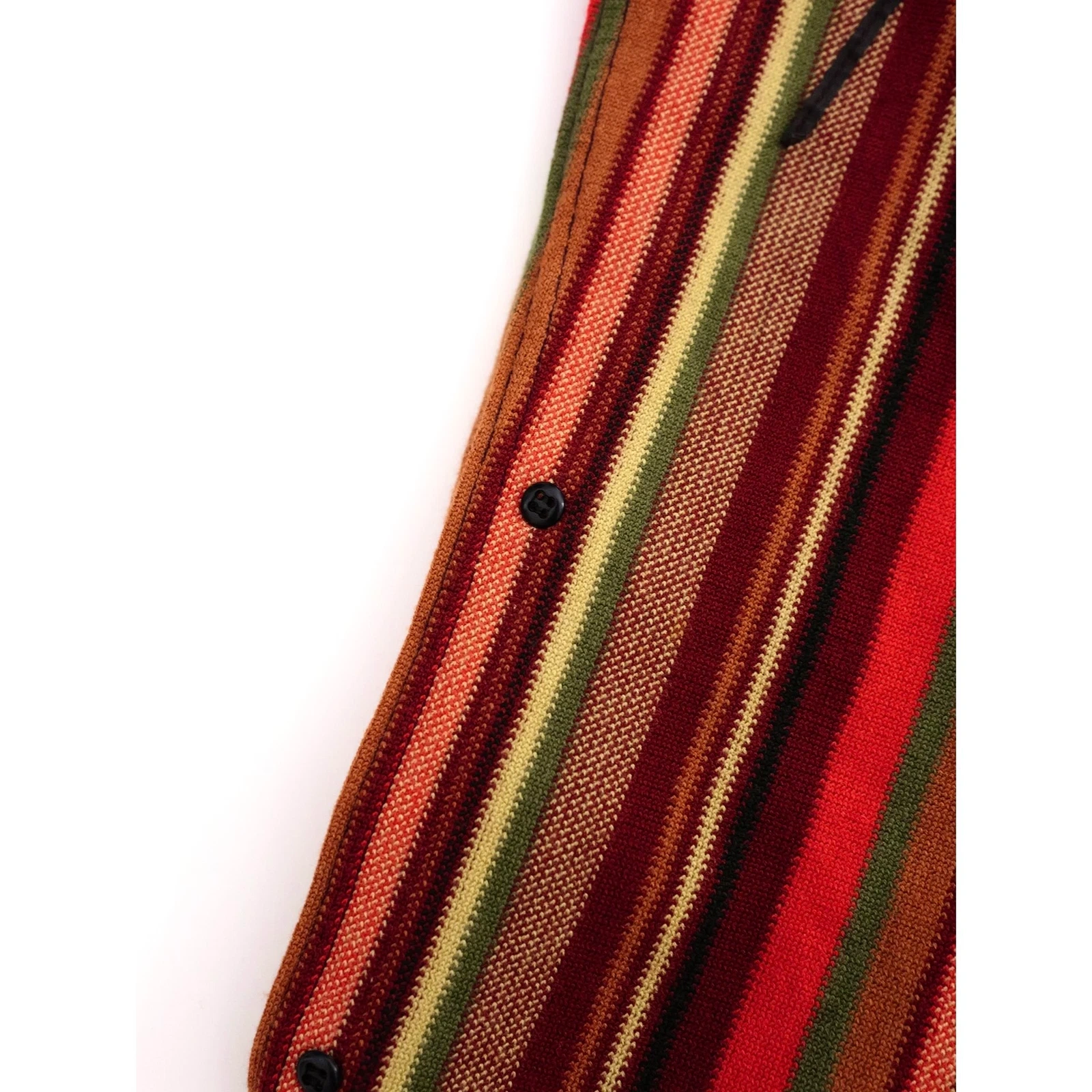 COMME DES GARÇONS Gilet en laine Multicolore vintage, passéist — photo 11