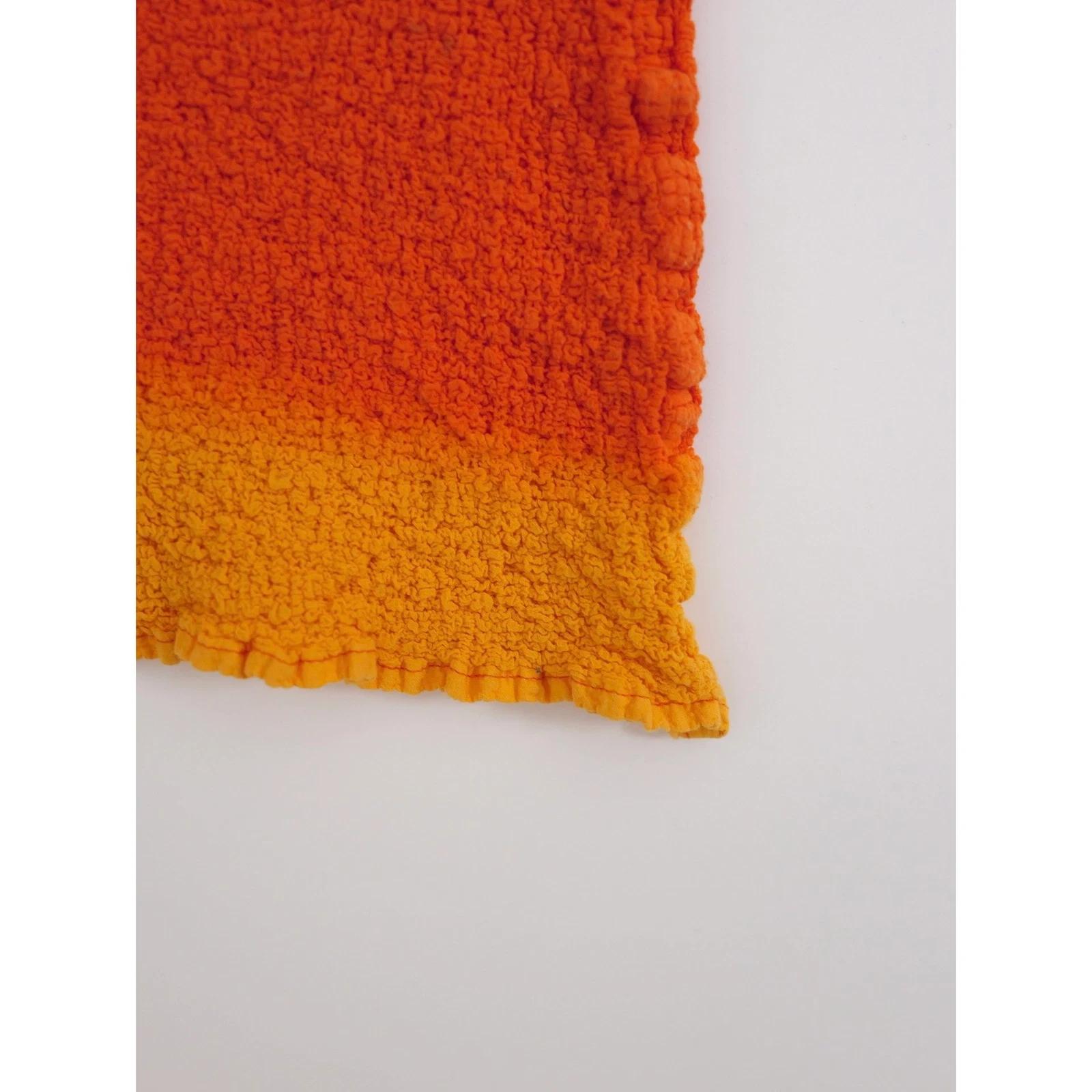 ISSEY MIYAKE Gilet Orange vintage, passéist — photo 4