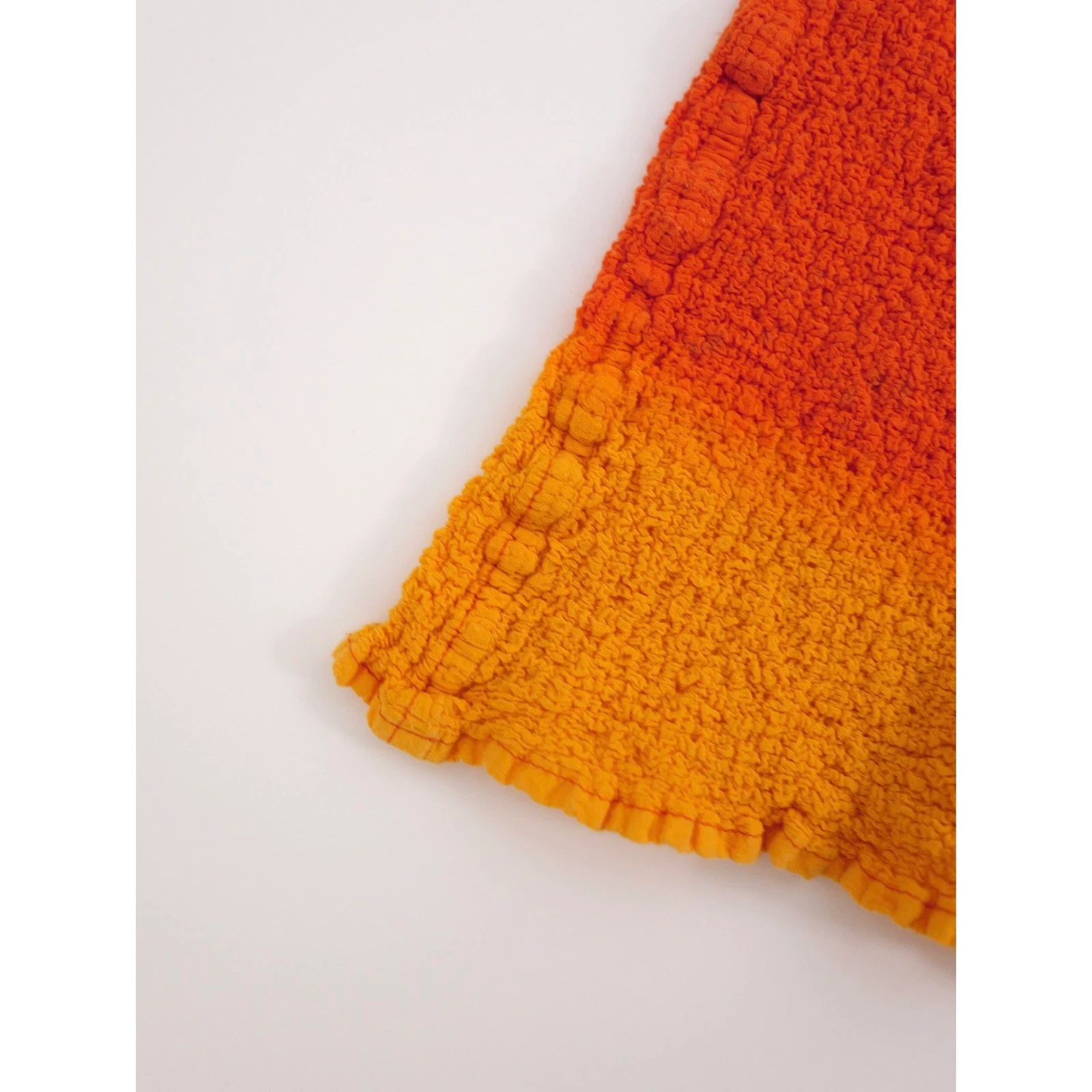 ISSEY MIYAKE Gilet Orange vintage, passéist — photo 5