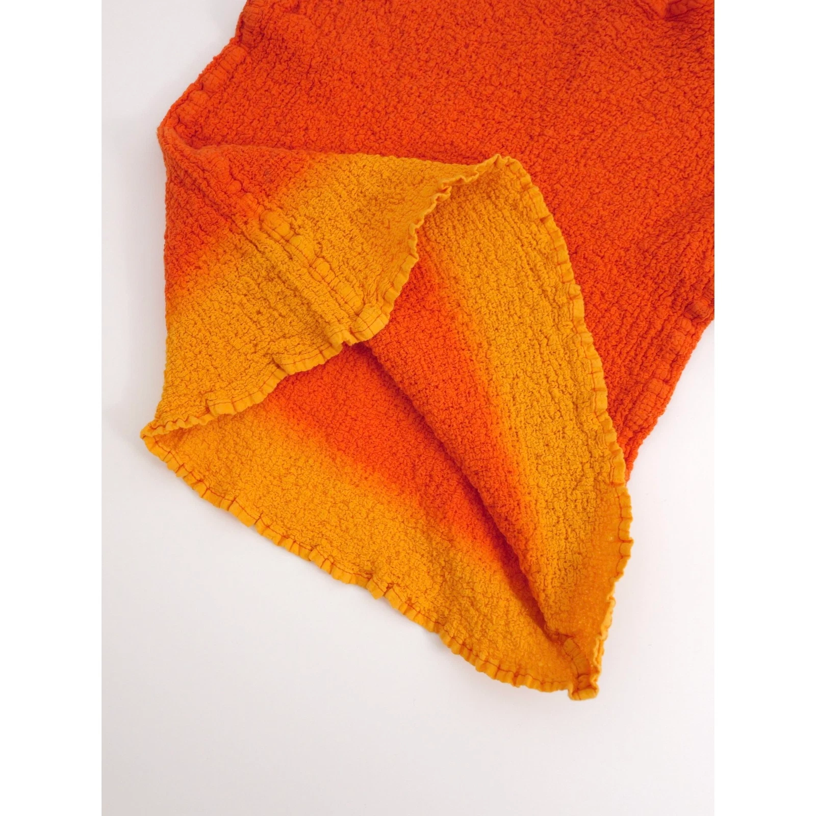 ISSEY MIYAKE Gilet Orange vintage, passéist — photo 6