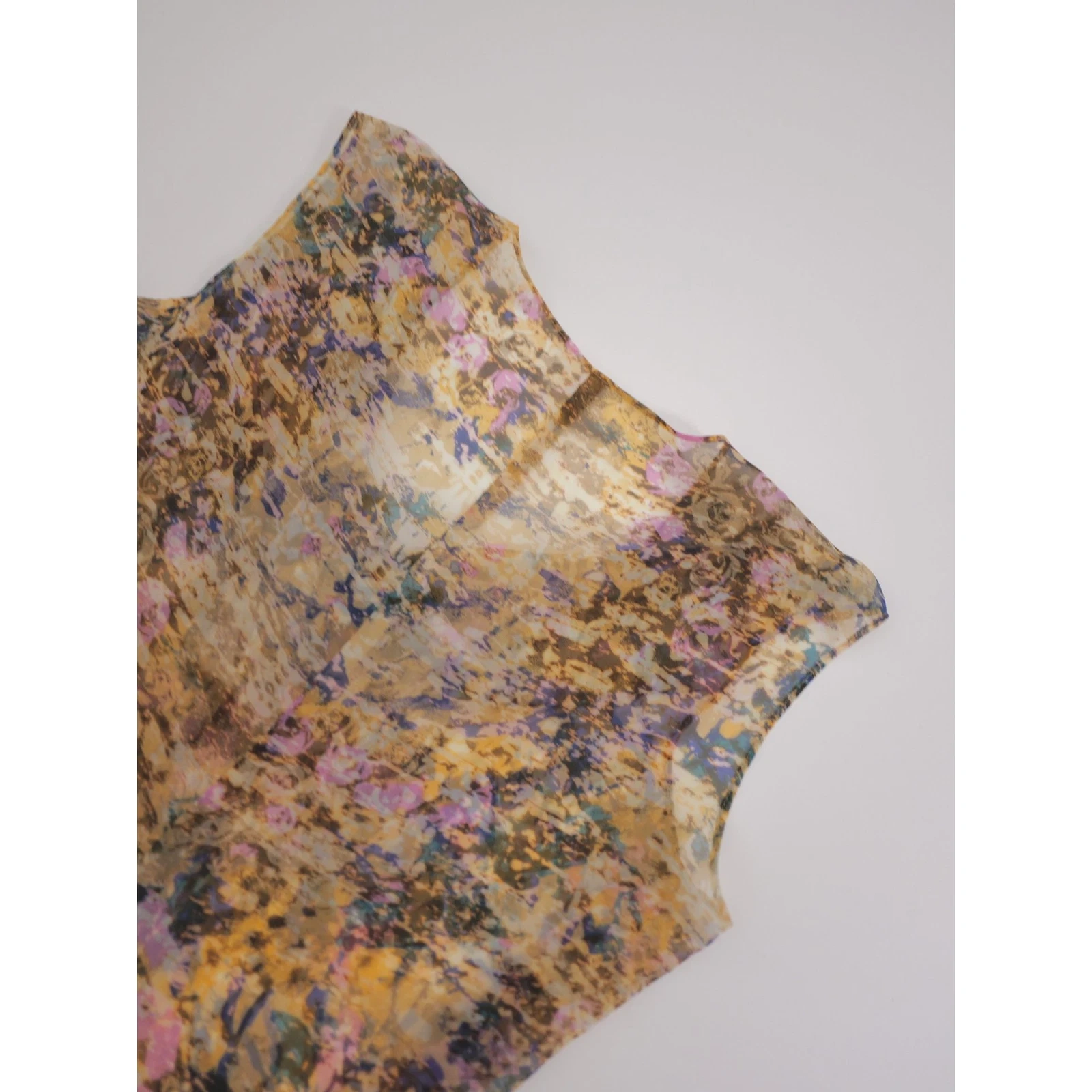 ISSEY MIYAKE Blouse Jaune vintage, passéist — photo 15