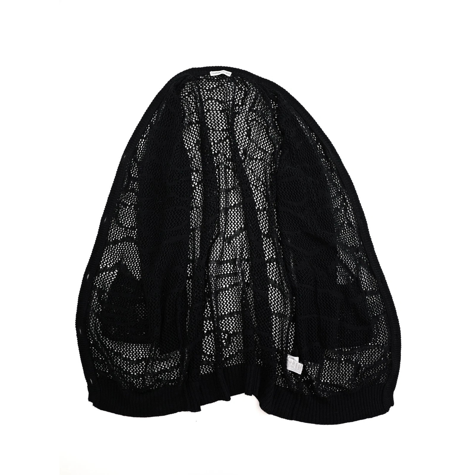 TSUMORI CHISATO Cardigan Noir vintage, passéist — photo 12