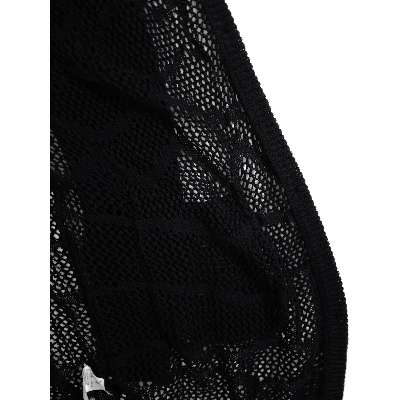 TSUMORI CHISATO Cardigan Noir vintage, passéist — photo 13