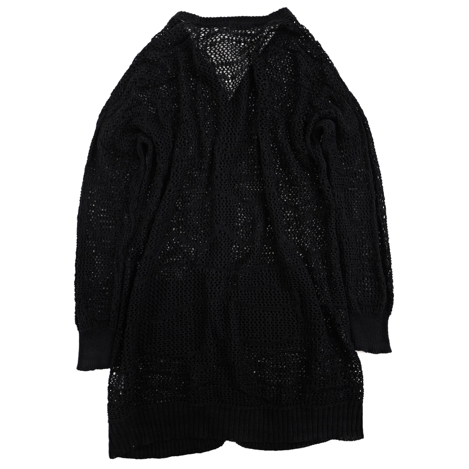 TSUMORI CHISATO Cardigan Noir vintage, passéist — photo 14