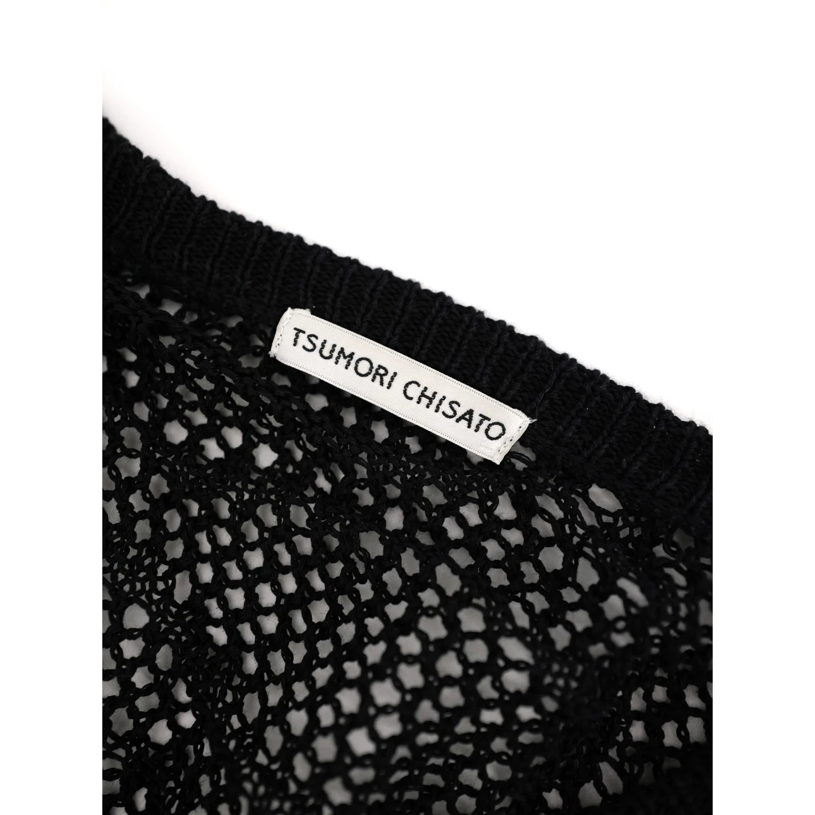 TSUMORI CHISATO Cardigan Noir vintage, passéist — photo 4