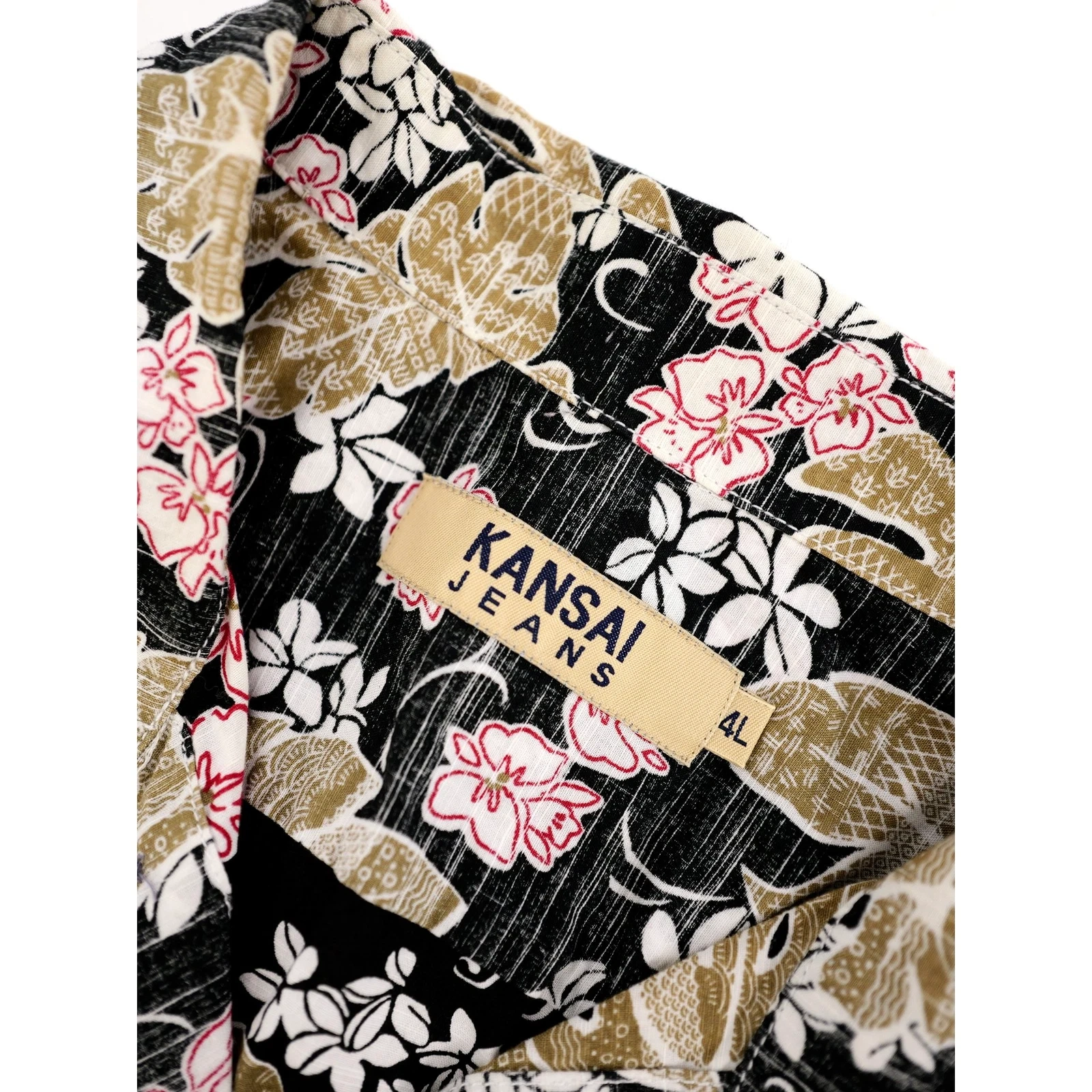 KANSAI YAMAMOTO Chemise Multicolore vintage, passéist — photo 4