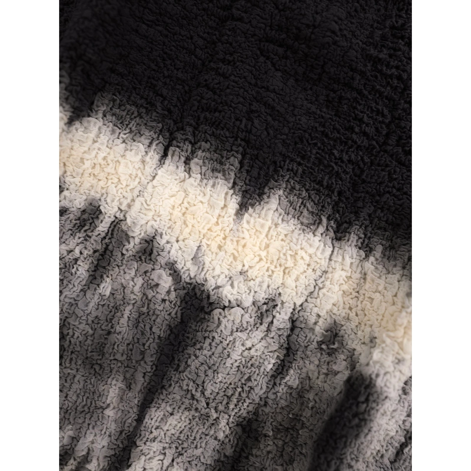 ISSEY MIYAKE Blouse Gris vintage, passéist — photo 8